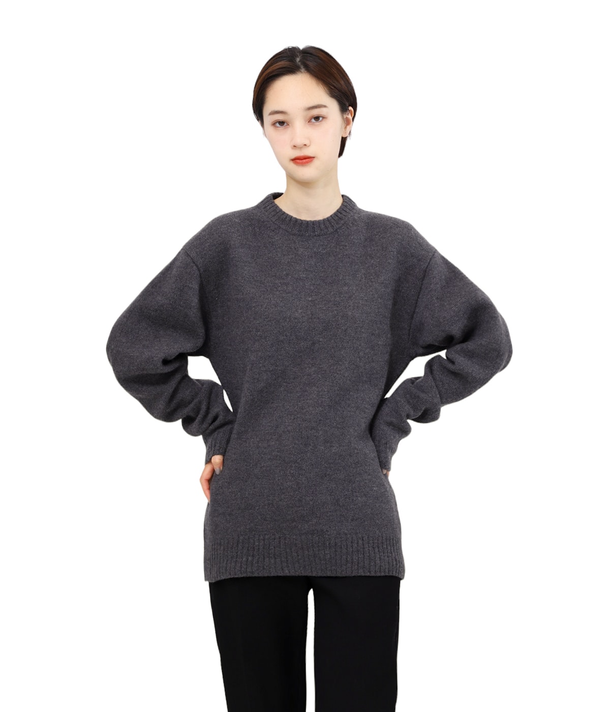 レディース】LS CROP VNECK | JIL SANDER(ジルサンダー