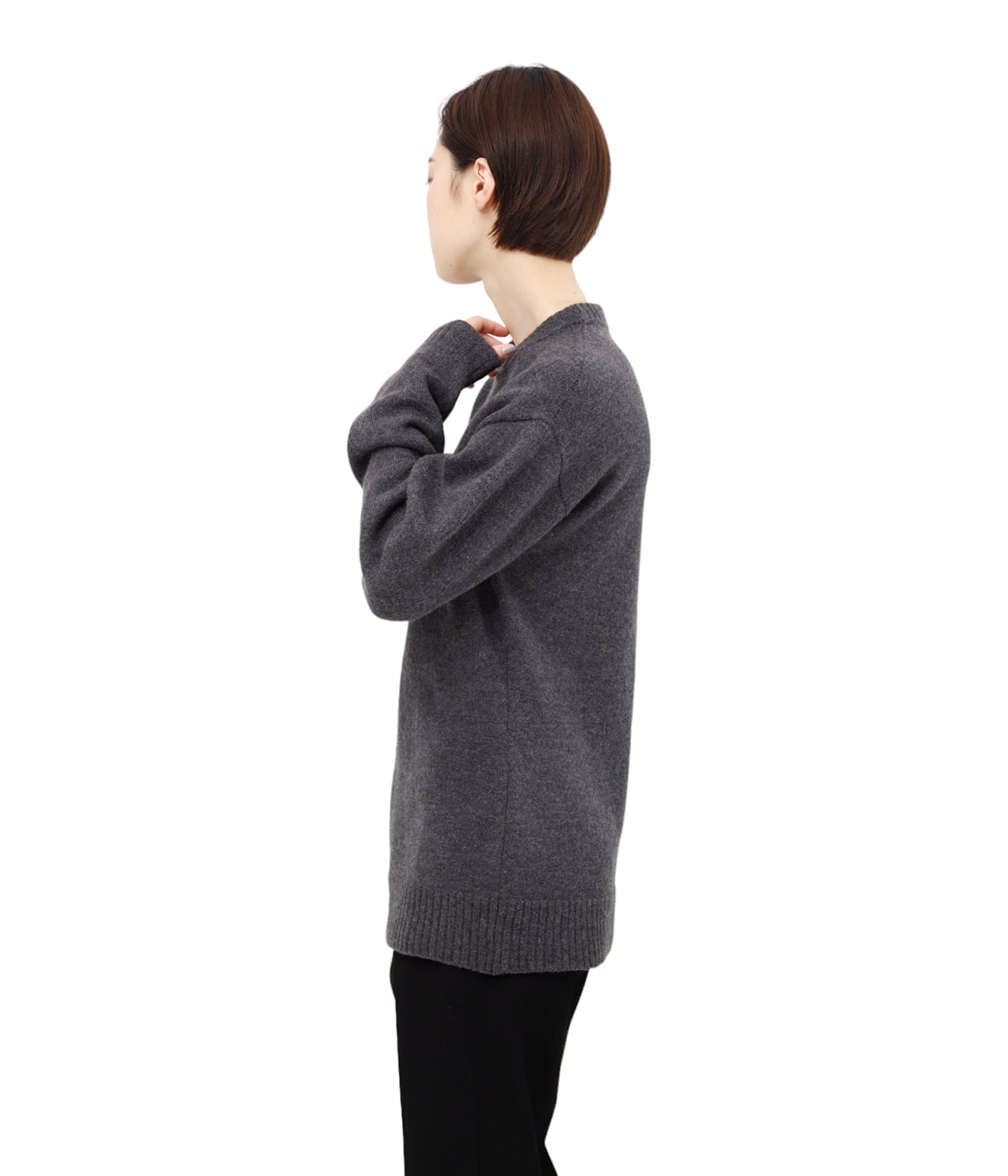レディース】LS CROP VNECK | JIL SANDER(ジルサンダー