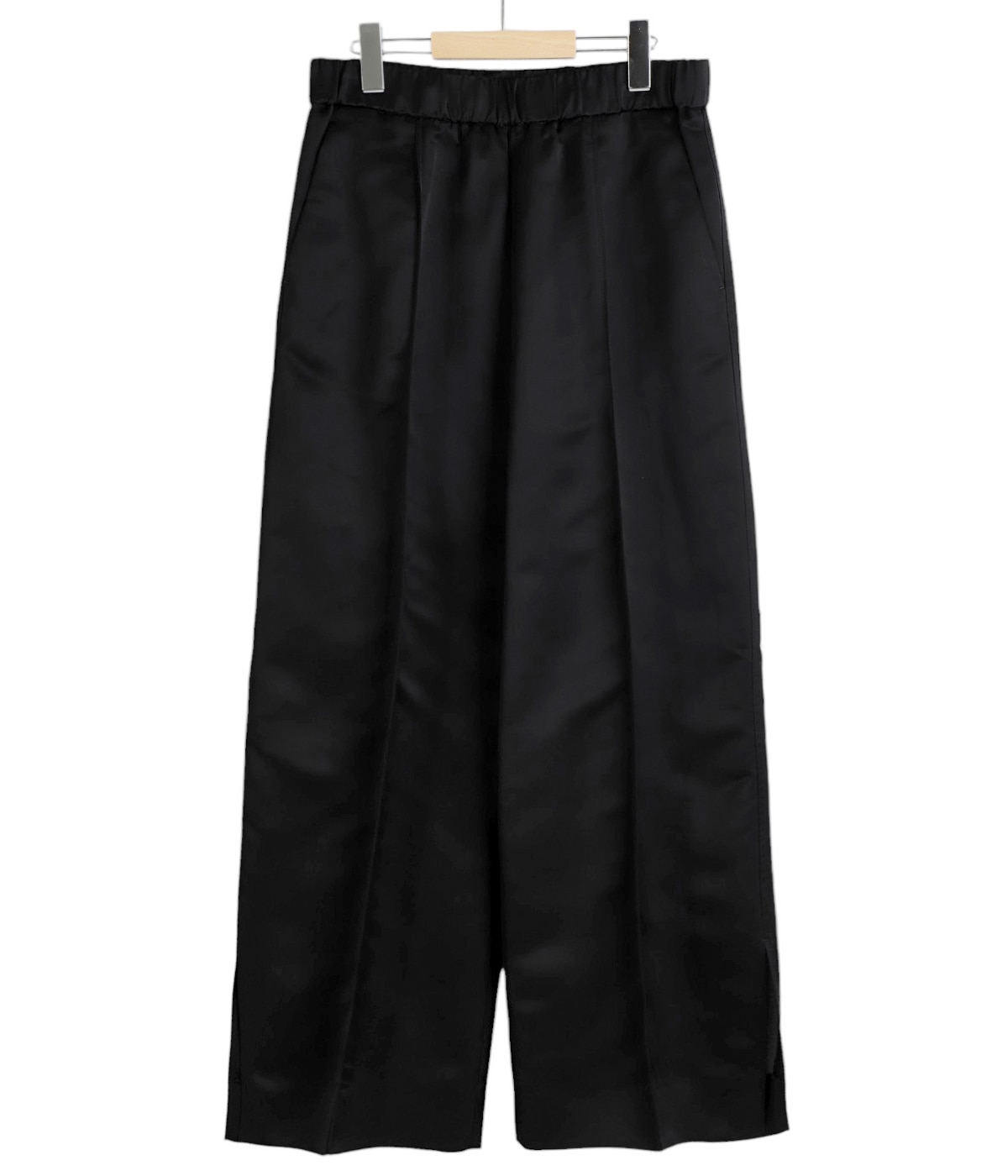 ジル・サンダーのスラックス(黒) JIL SANDER（ジルサンダー）スラックス 黒 サイズ:48(L位