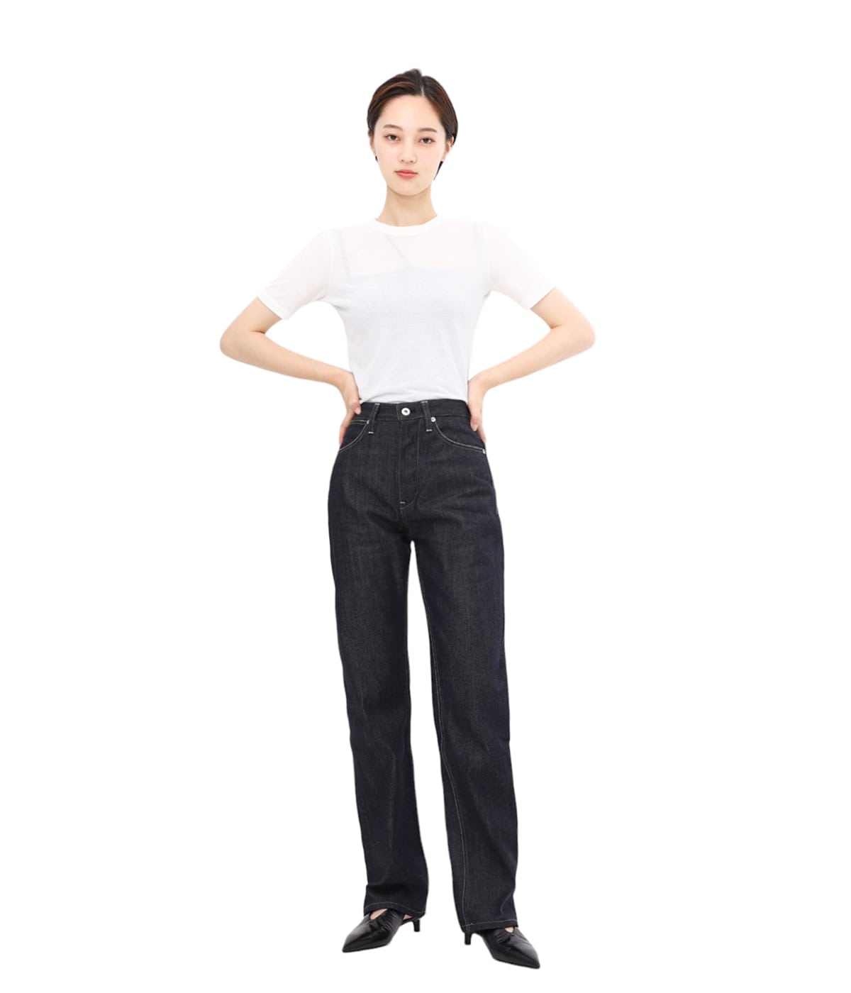 deresデレス　Lily/silk denim pants シルクデニムパンツ Lily/silk denim pants – deres.online