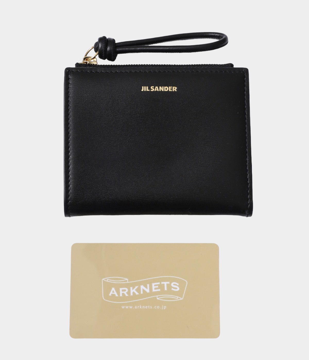 現行 美品 JIL SANDER GIRO ミニフレンチウォレット 二つ折り財布 MINI FRENCH WALLET GIRO（財布）｜JIL SANDER（ジルサンダー