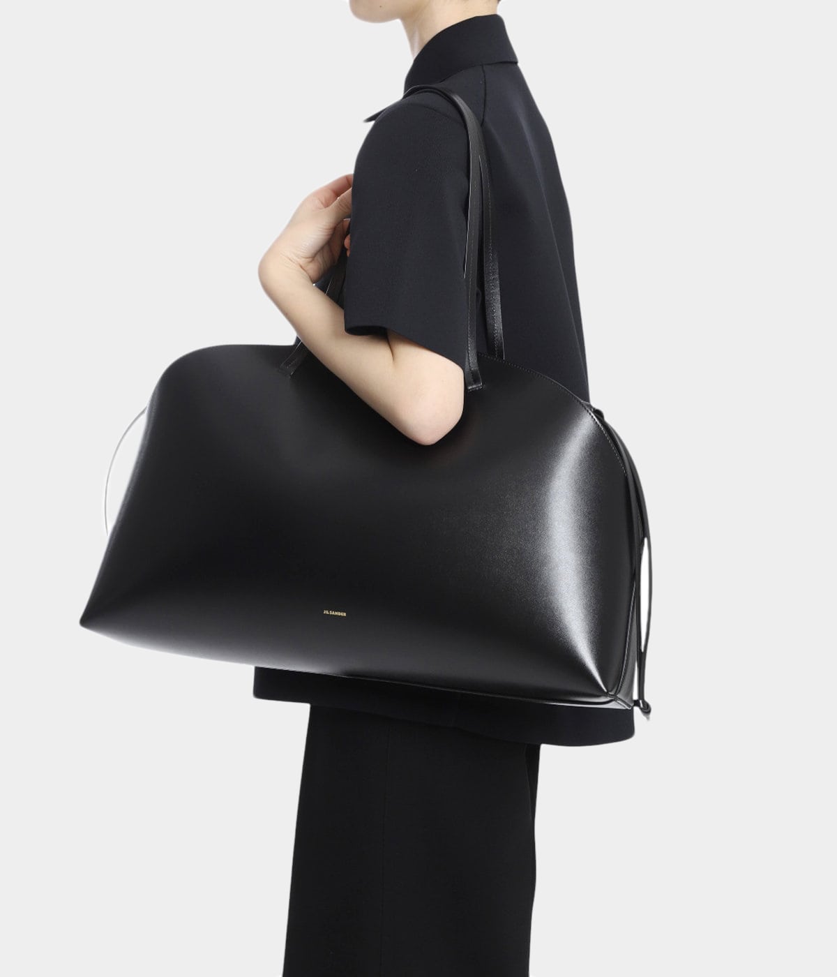関税送料無料【Jil Sander】Curve Shoulder ミディアム JIL SANDER(ジル サンダー)｜CURVE SHOULDER バッグ/ミディアム