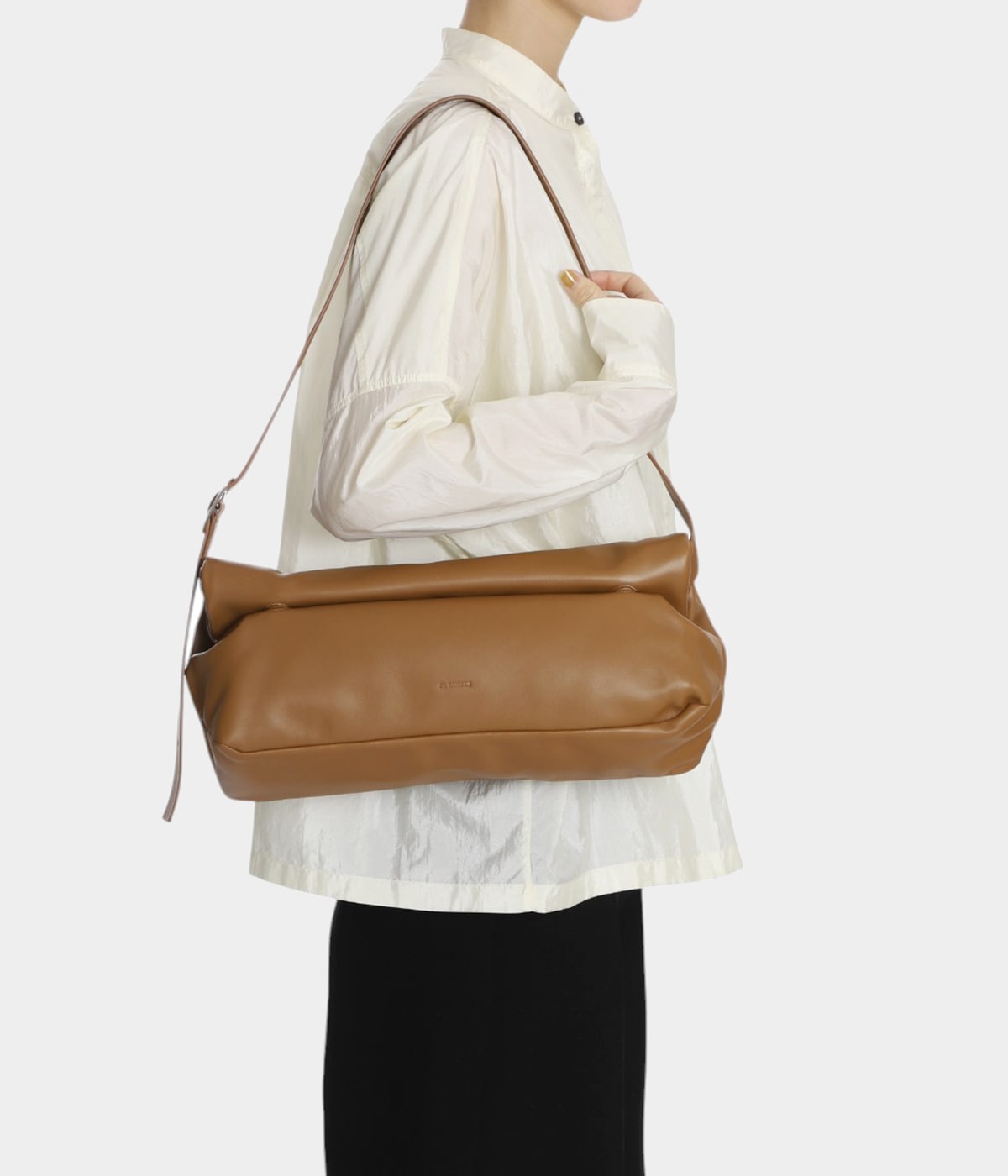 【関税・送料無料】Jil Sander Square Belt バッグ SQUARE BELT HOBO MD | JIL SANDER(ジルサンダー) / バッグ