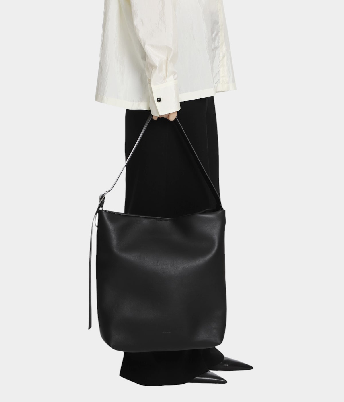 正規店買付【JIL SANDER】スクエアベルトホーボーバッグ SQUARE BELT HOBO MD | JIL SANDER(ジルサンダー) / バッグ