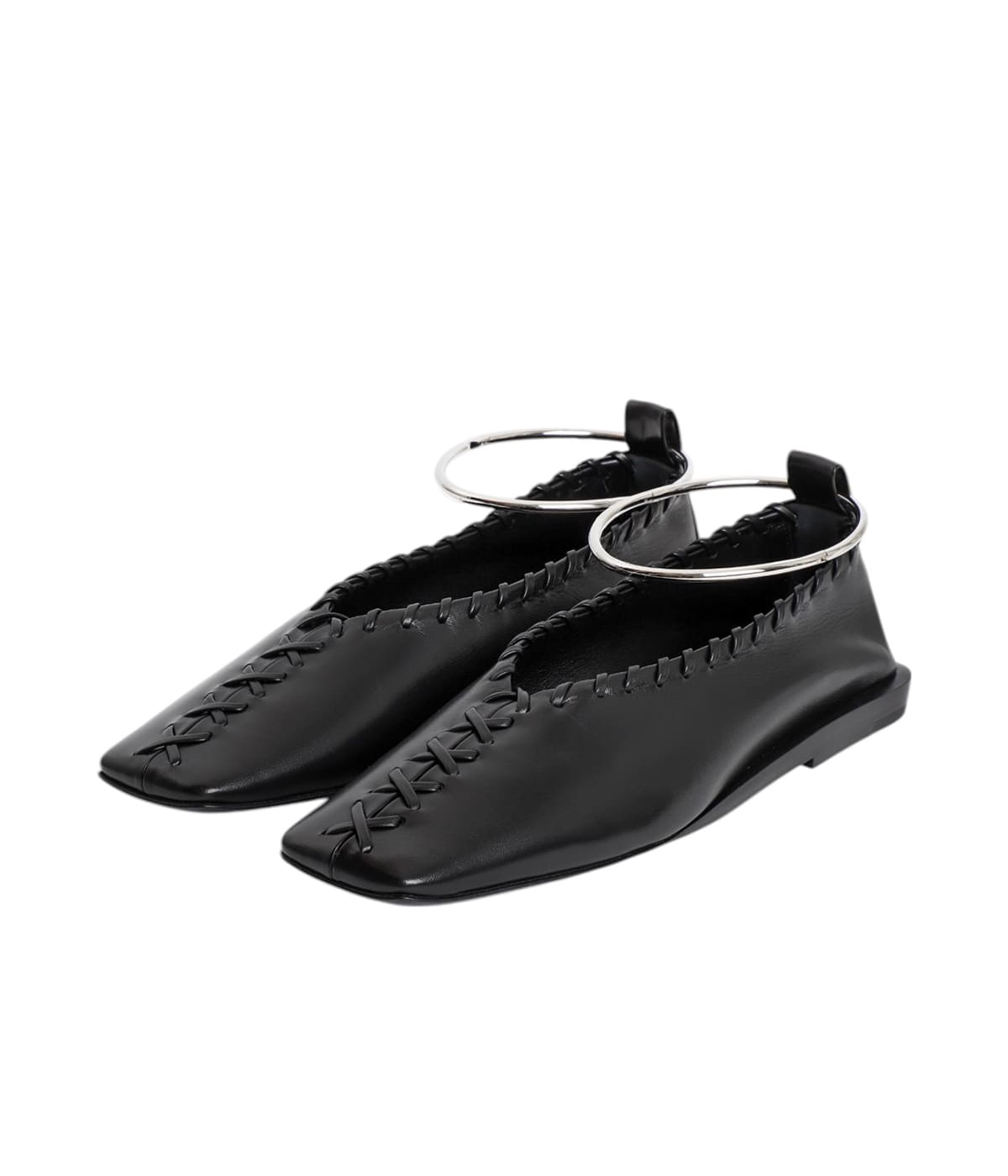 専用　JIL SANDER/ジルサンダー BALLERINA ブラック 35.5 JIL SANDER(ジル サンダー)｜バレリーナ/ブラック の通販