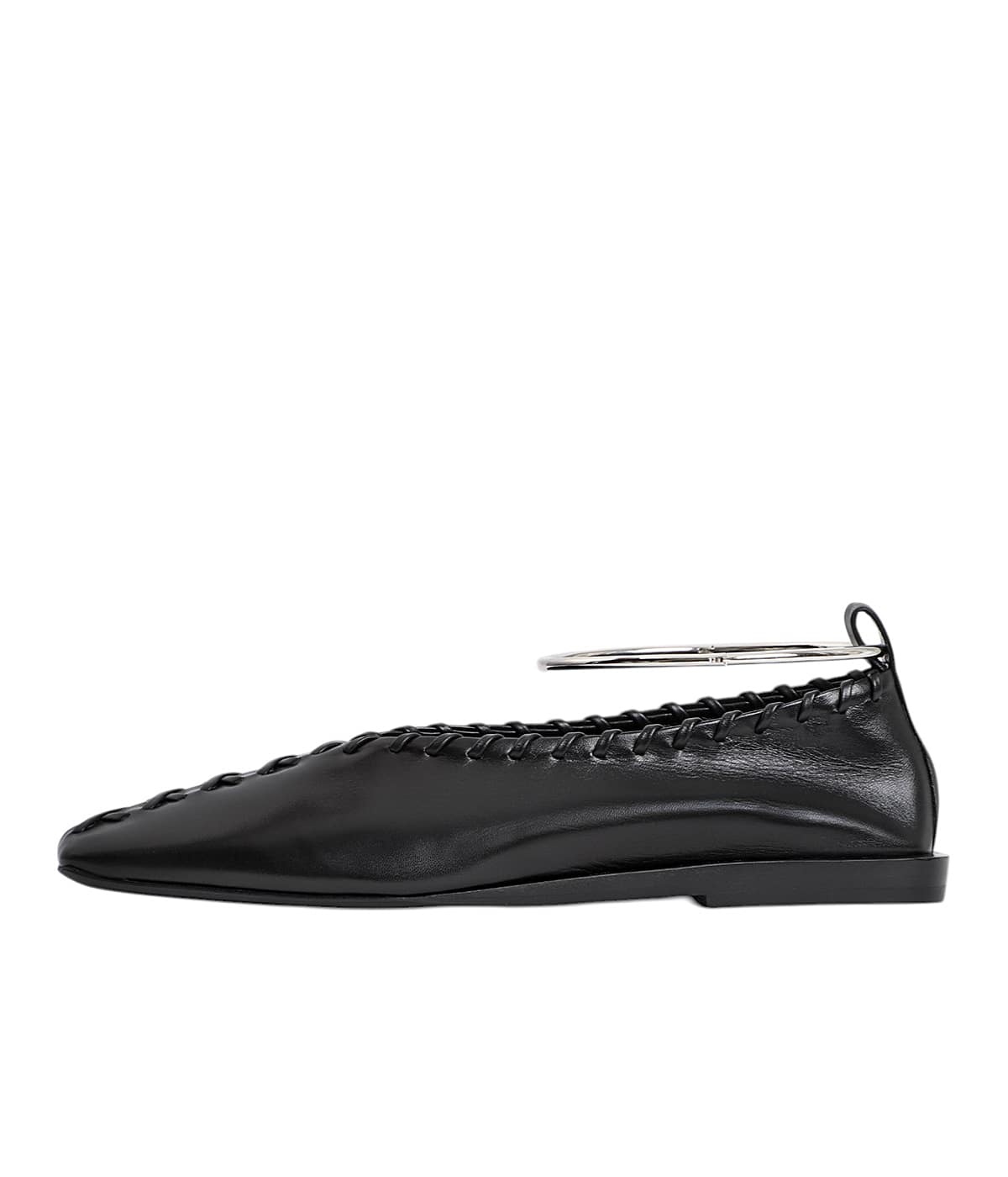 【Jil Sander】 レザーバレエパンプス ブラック ジルサンダー 楽天市場】Jil Sander ジルサンダー Square Toe Leather Ballet