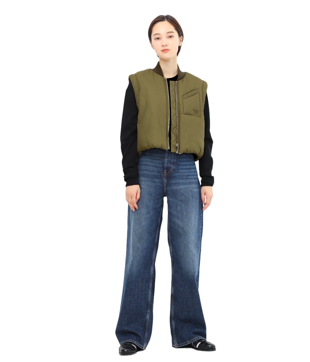 レディース】Rigid Denim Izey | GANNI(ガニー) / パンツ デニム