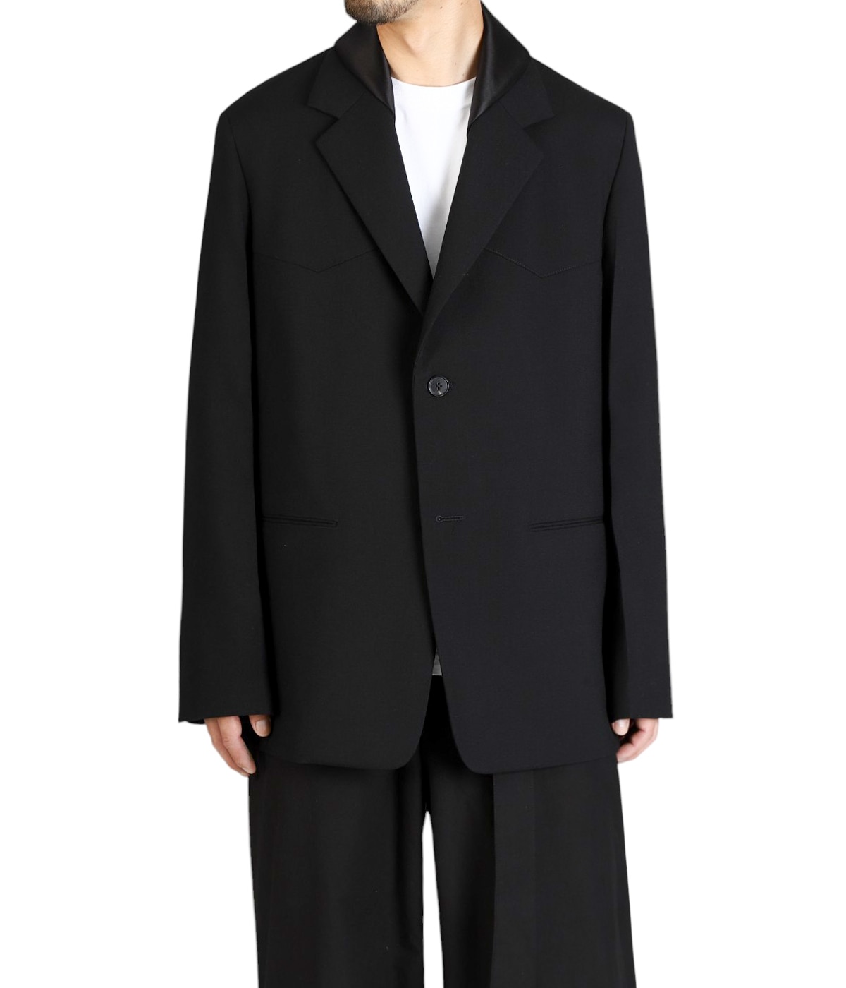 ジルサンダー JIL SANDER テーラードジャケット 44 JIL SANDER（ジルサンダー）テーラードジャケット 紺 サイズ:44