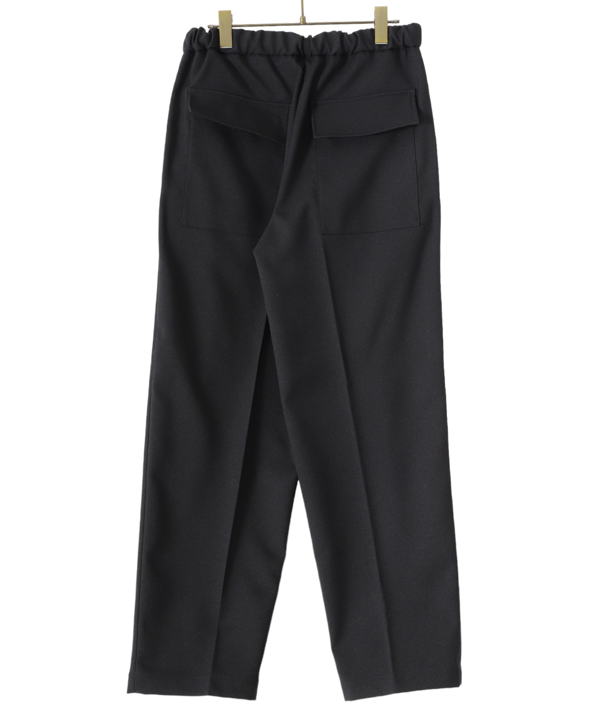 ジルサンダー　パンツ　黒　ブラック　JILSANDER JIL SANDER ジルサンダー ジップウールパンツ ブラック (Jil