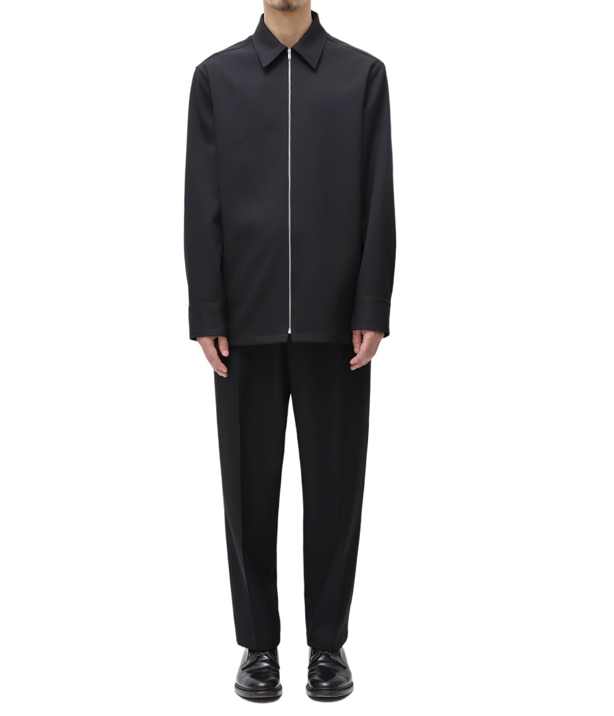 ジルサンダー 20SS クラシック イージー パンツ ブラック 46 JIL SANDER - JIL SANDER Alem S.20 Pant ジルサンダー イージー