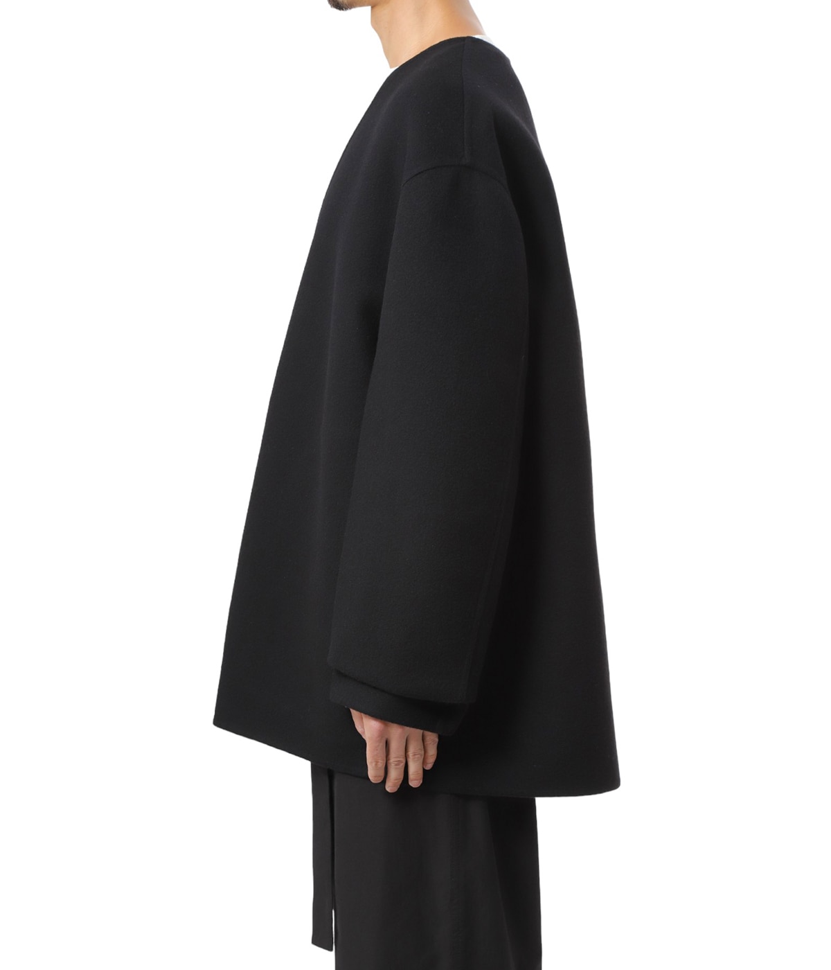 JIL SANDERジルサンダー　ボクシージャケット　マオカラー　ノーカラー34 JACKET 34 DB | JIL SANDER(ジルサンダー) / アウター スーツ