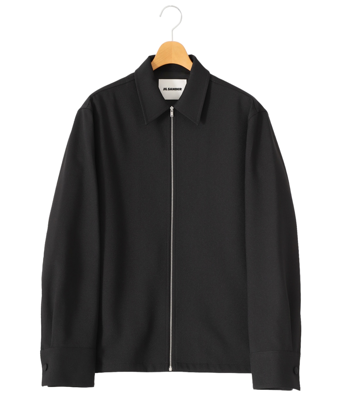 ジルサンダー　jil sander スーツ　プラダ　シャツ Jil Sander コントラストステッチ シャツ | ブラック | FARFETCH JP