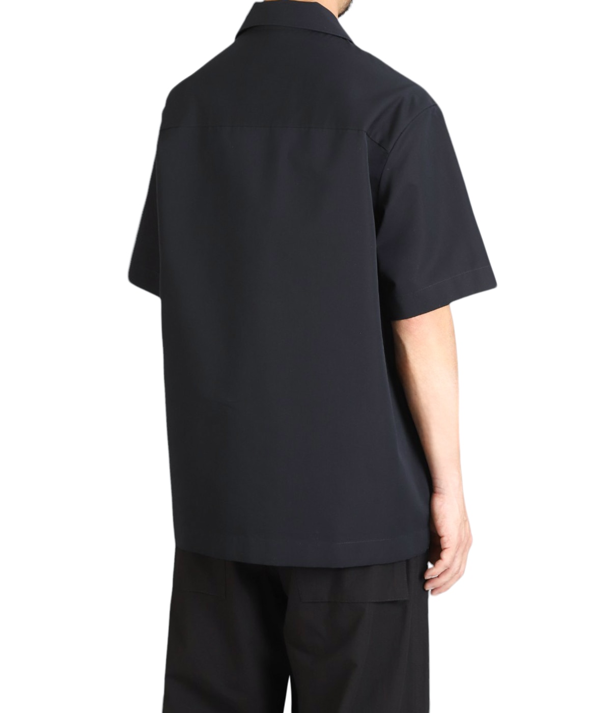JIL SANDER22ss 黒 半袖シャツ Yahoo!オークション -「ジルサンダー シャツ」(半袖シャツ