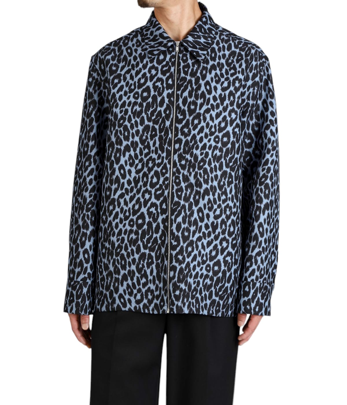 JILSANDER ジルサンダー　青長袖シャツ　S JIL SANDER（ジルサンダー）カジュアルシャツ 青 サイズ:36(XS位