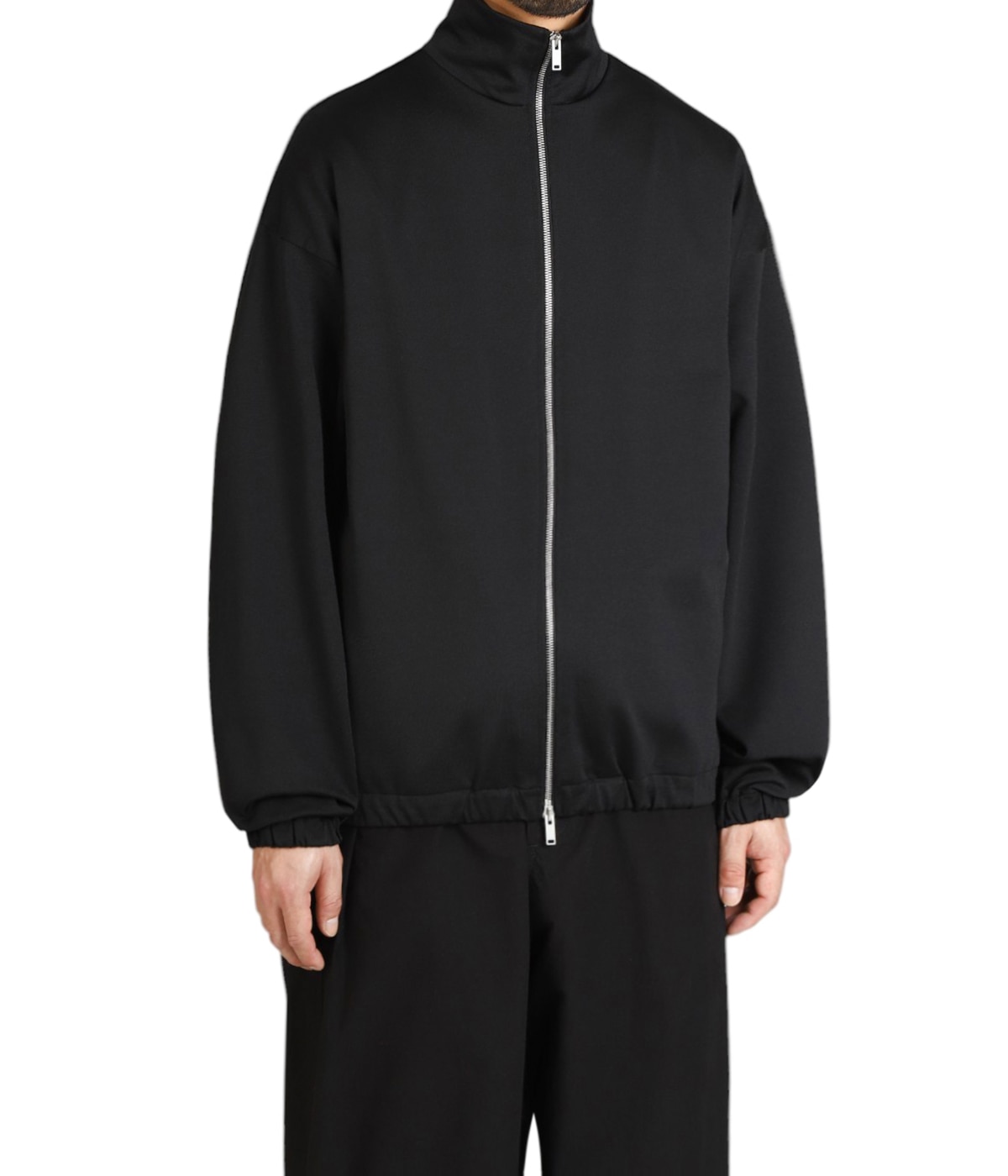 【最終値下げ】Jil Sander Popover Hoodie Jil Sander Men's Embroiodered Popover Hoodie in Black Jil Sander