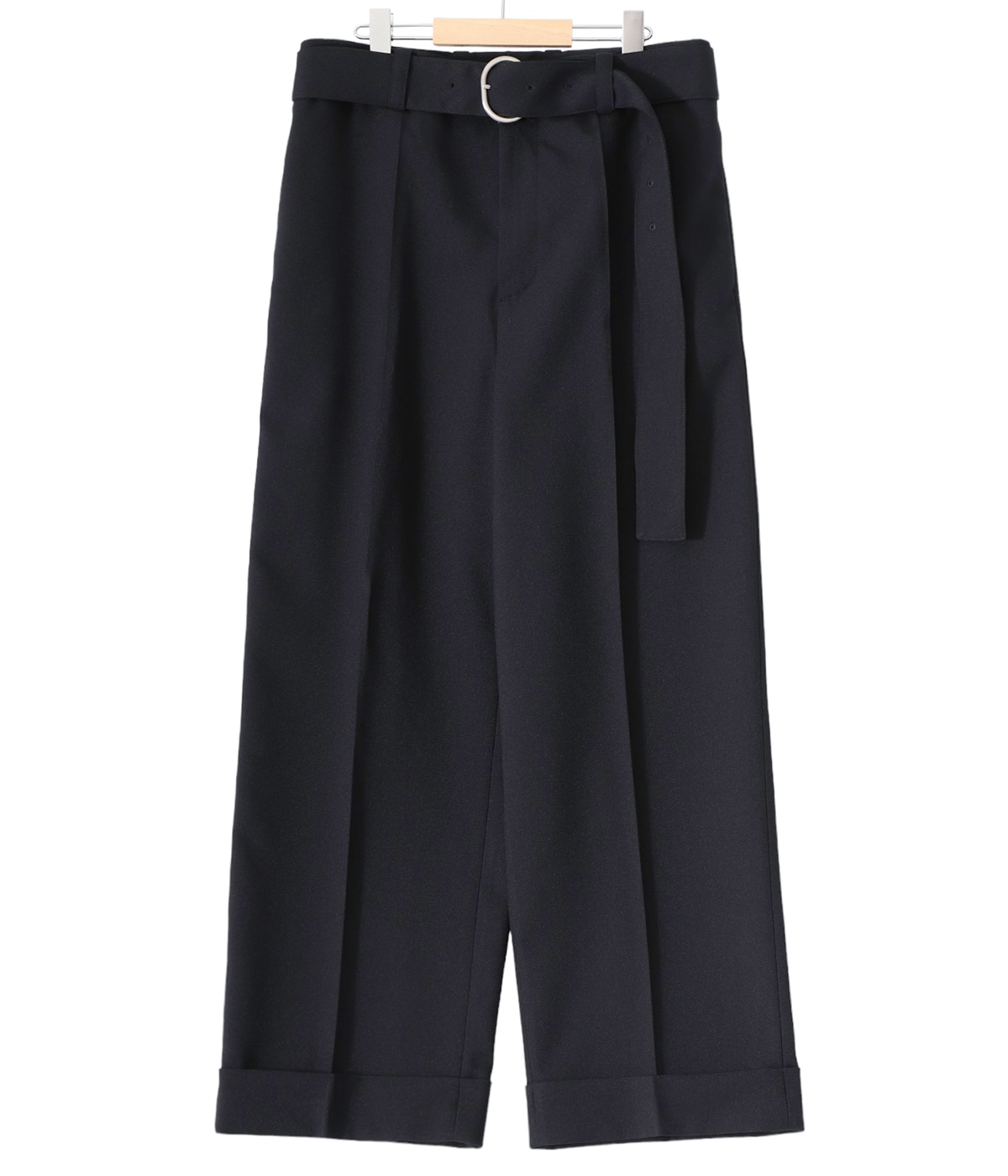 JIL SANDER ワイドパンツ Jil Sander ベルテッド ワイドパンツ | ブラック | FARFETCH JP