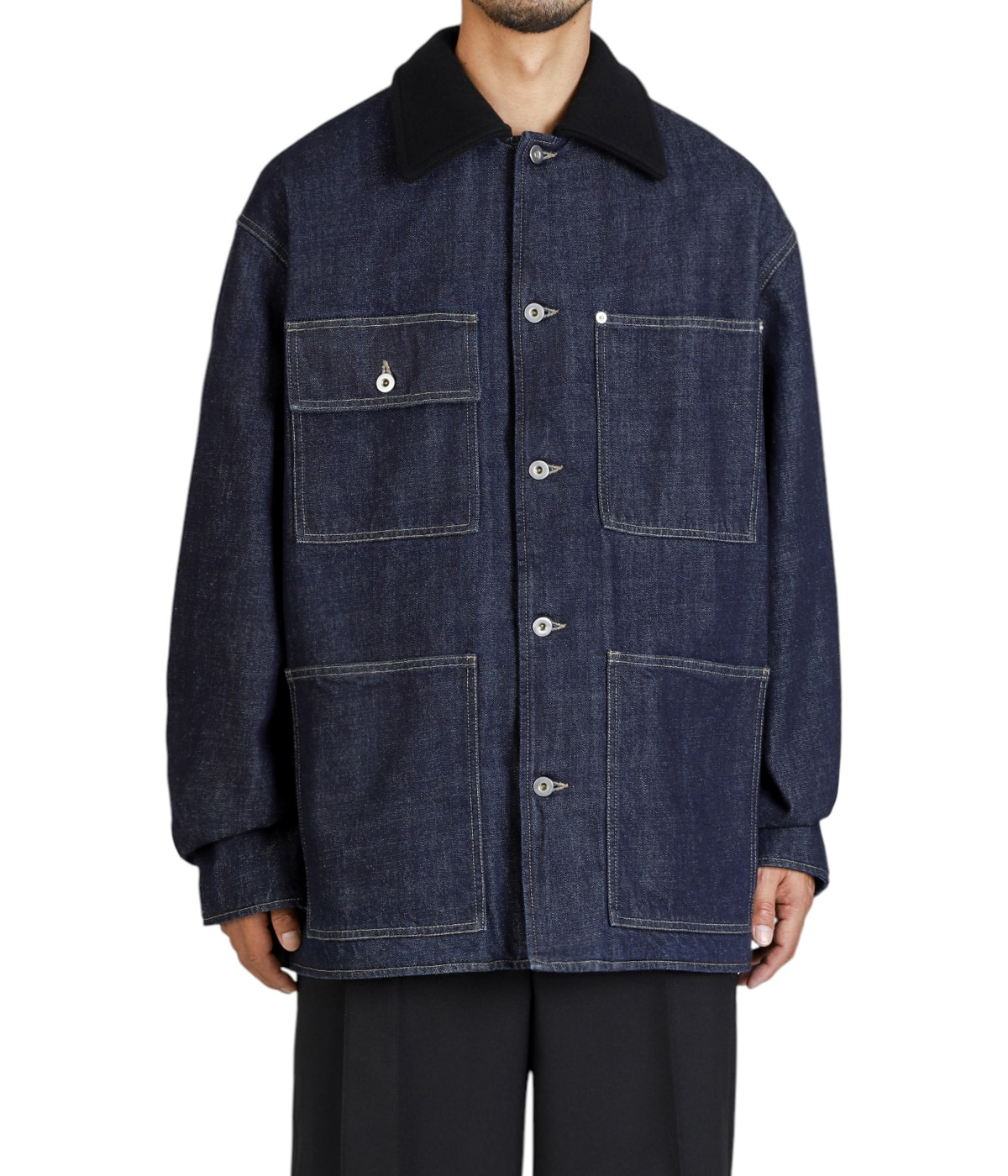 ジャケット・アウター jjj over print - HALF ZIP STADIUM-JKT | DOLL