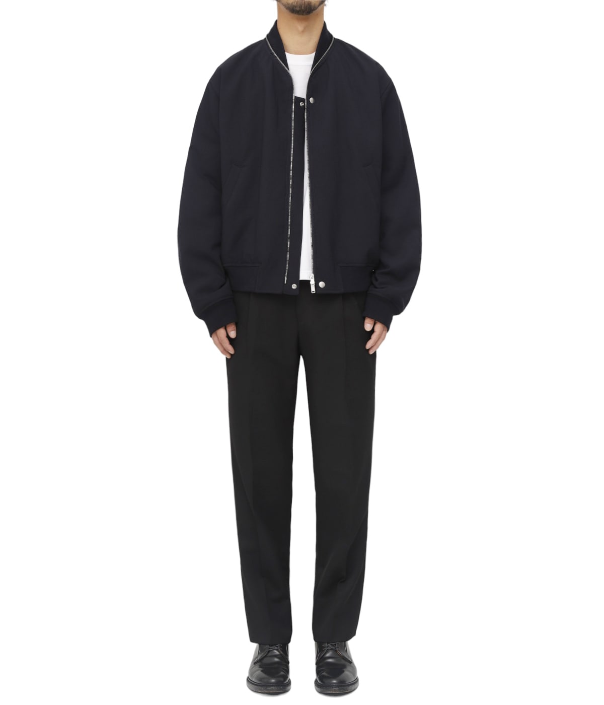 【即発】JIL SANDER パッド入り ロゴブルゾン(J01BN0103J65004) W BLOUSON 05 | JIL SANDER(ジルサンダー) / アウター ブルゾン