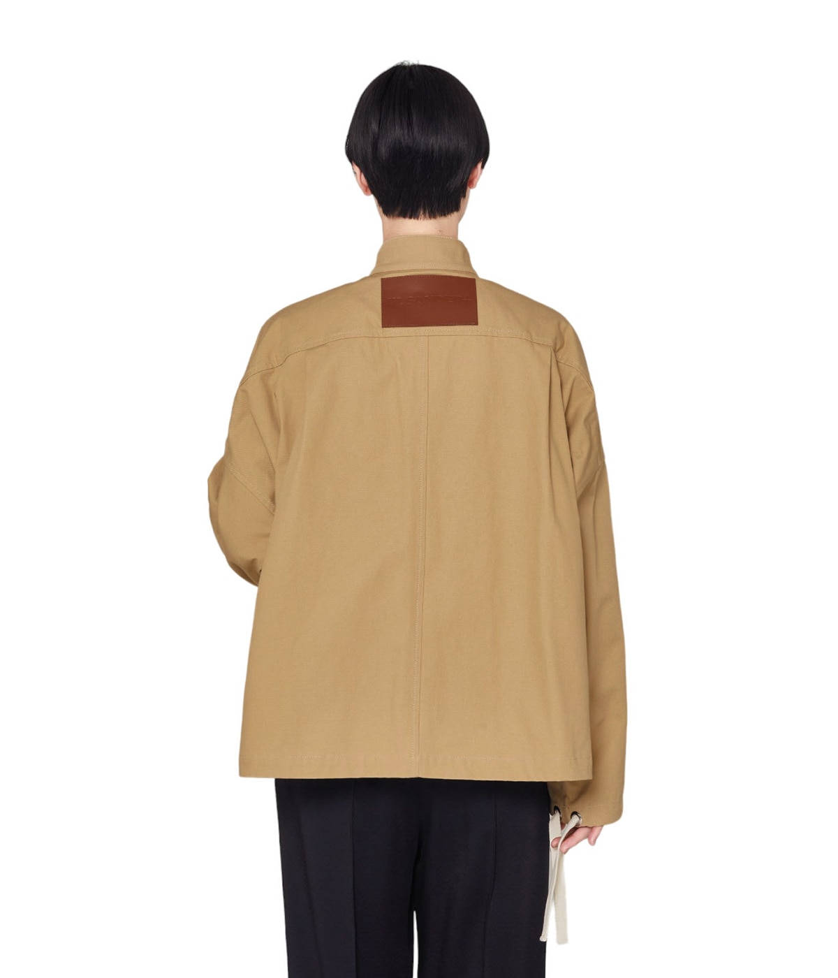 【23AW】JIL SANDER_women / ロゴプリント ブルゾン ジャケット 楽天市場】ロゴ刺繍ショート丈ライトジャケット レディース