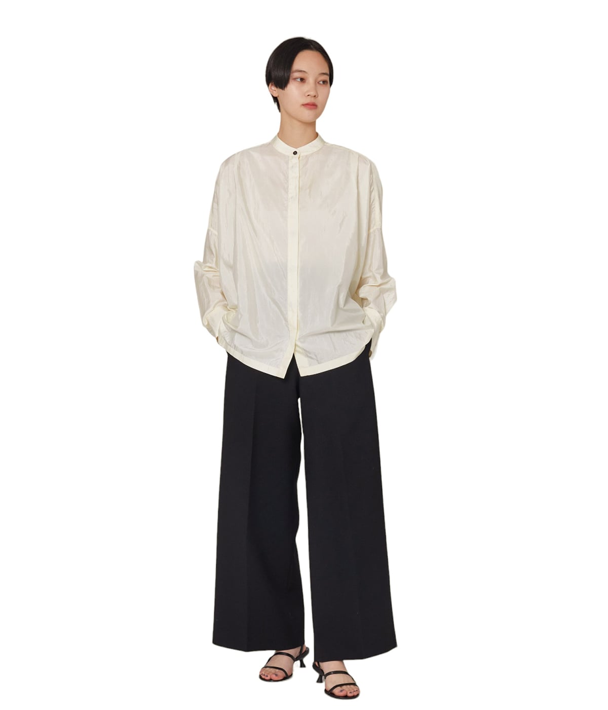 「専用」jilsander ジルサンダー淡いオレンジ色長袖シャツ レディース】SHIRT 35 | JIL SANDER(ジルサンダー) / トップス