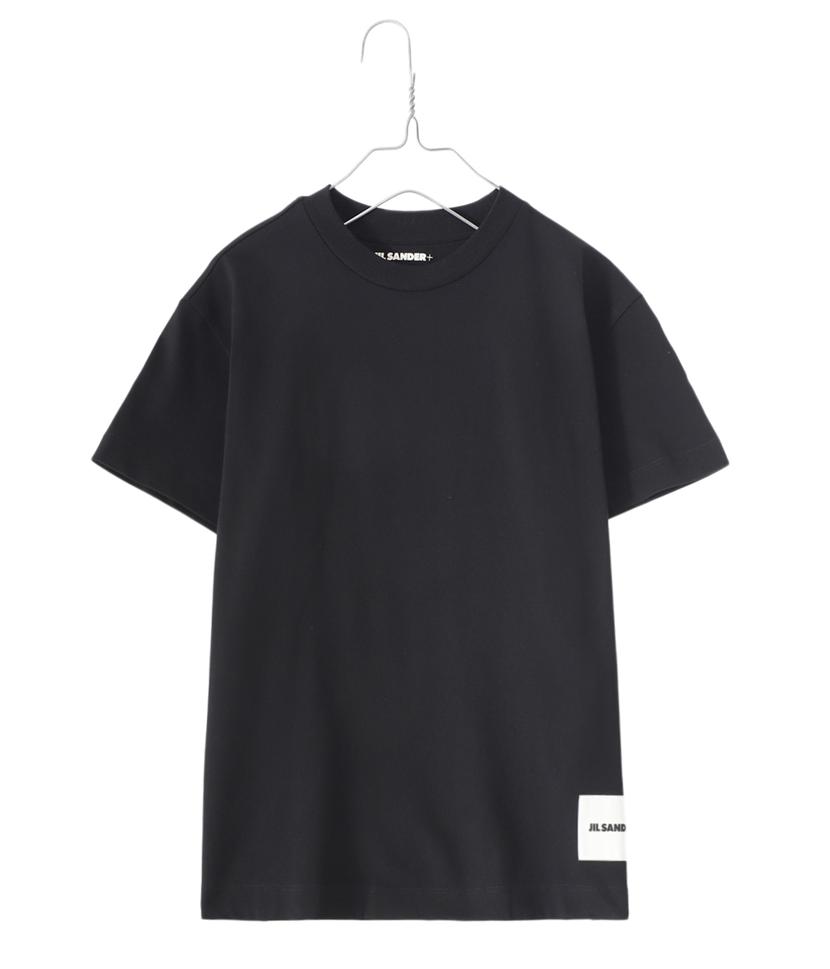 Tシャツ・カットソー JIL SANDER Black Cotton Leggings Logo T-Shirt Woman | Jil Sander Official Online Store