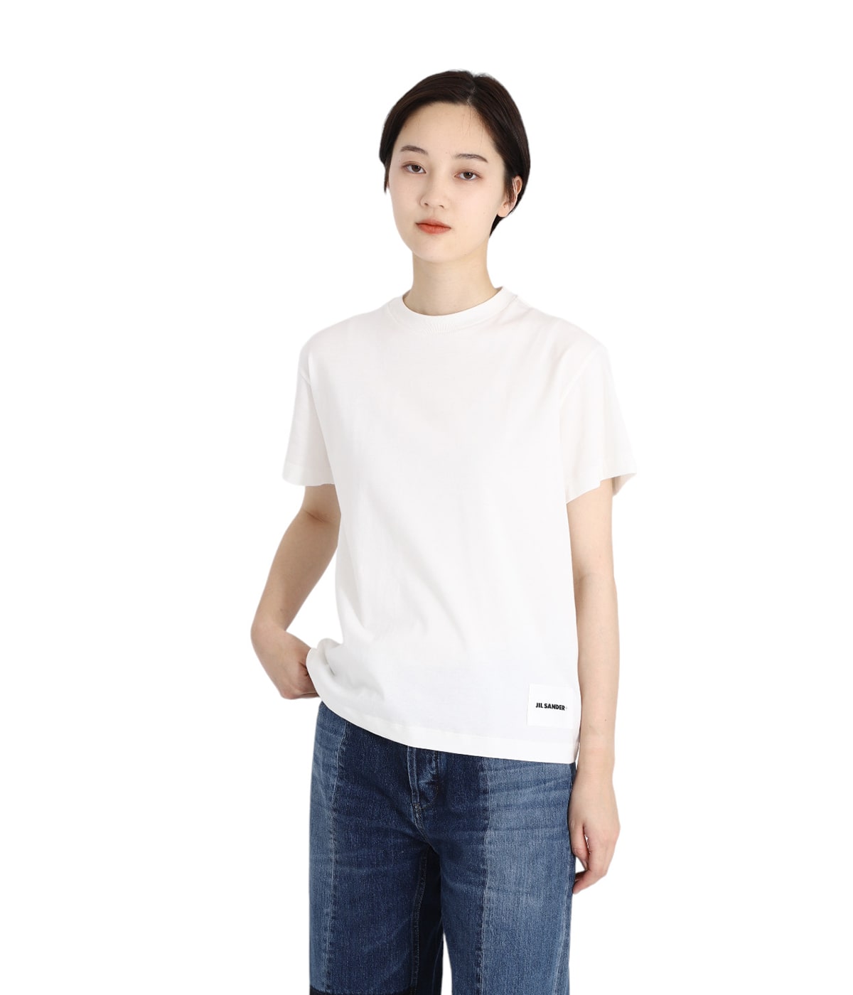 Tシャツ・カットソー JIL SANDER Women Tops J40GU0102J20039 Red レディース】T-SHIRT | JIL SANDER(ジルサンダー) / トップス