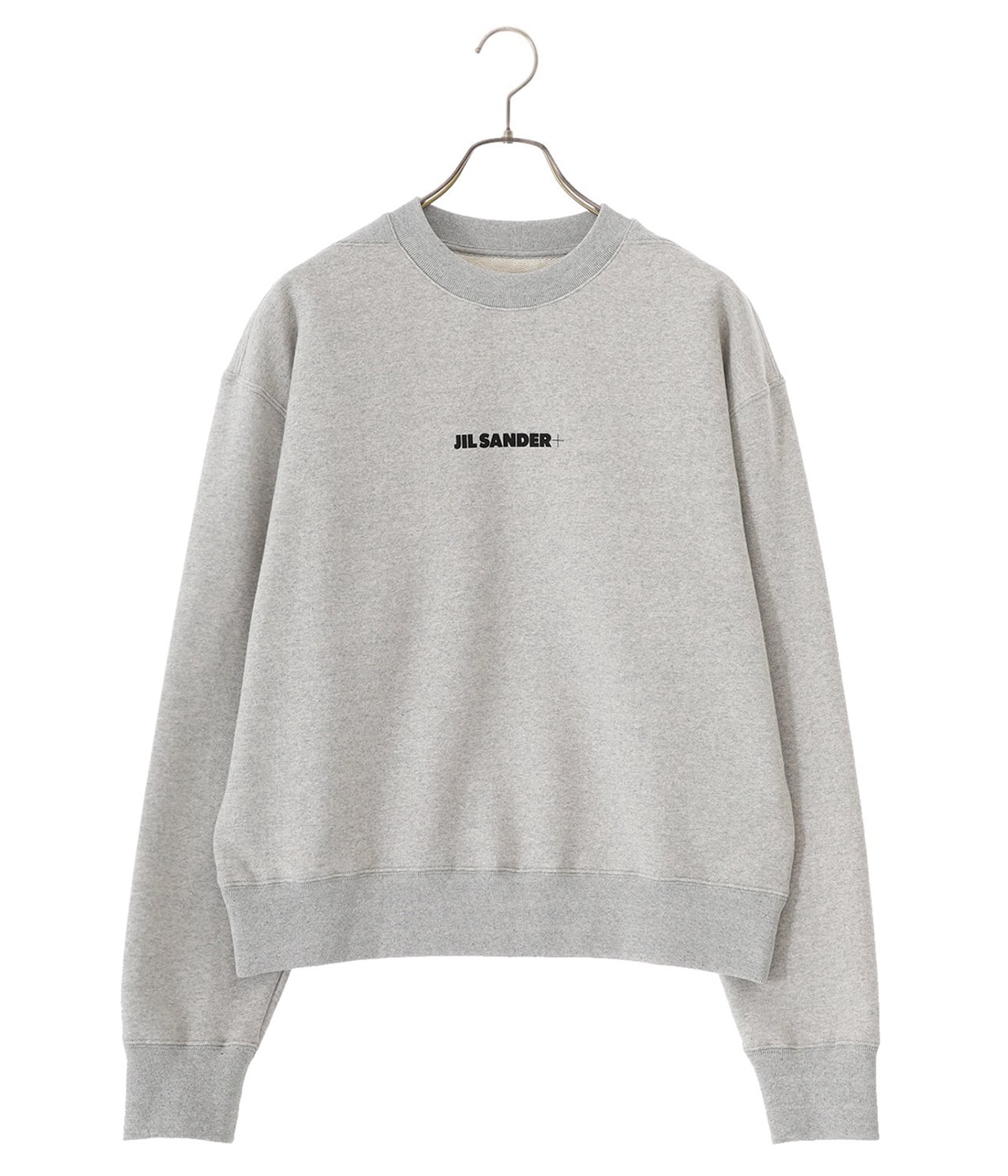 JIL SANDER+ ホワイト クルーネック スウェット JIL SANDER+ ジルサンダープラス 21AW Printed Logo Sweat