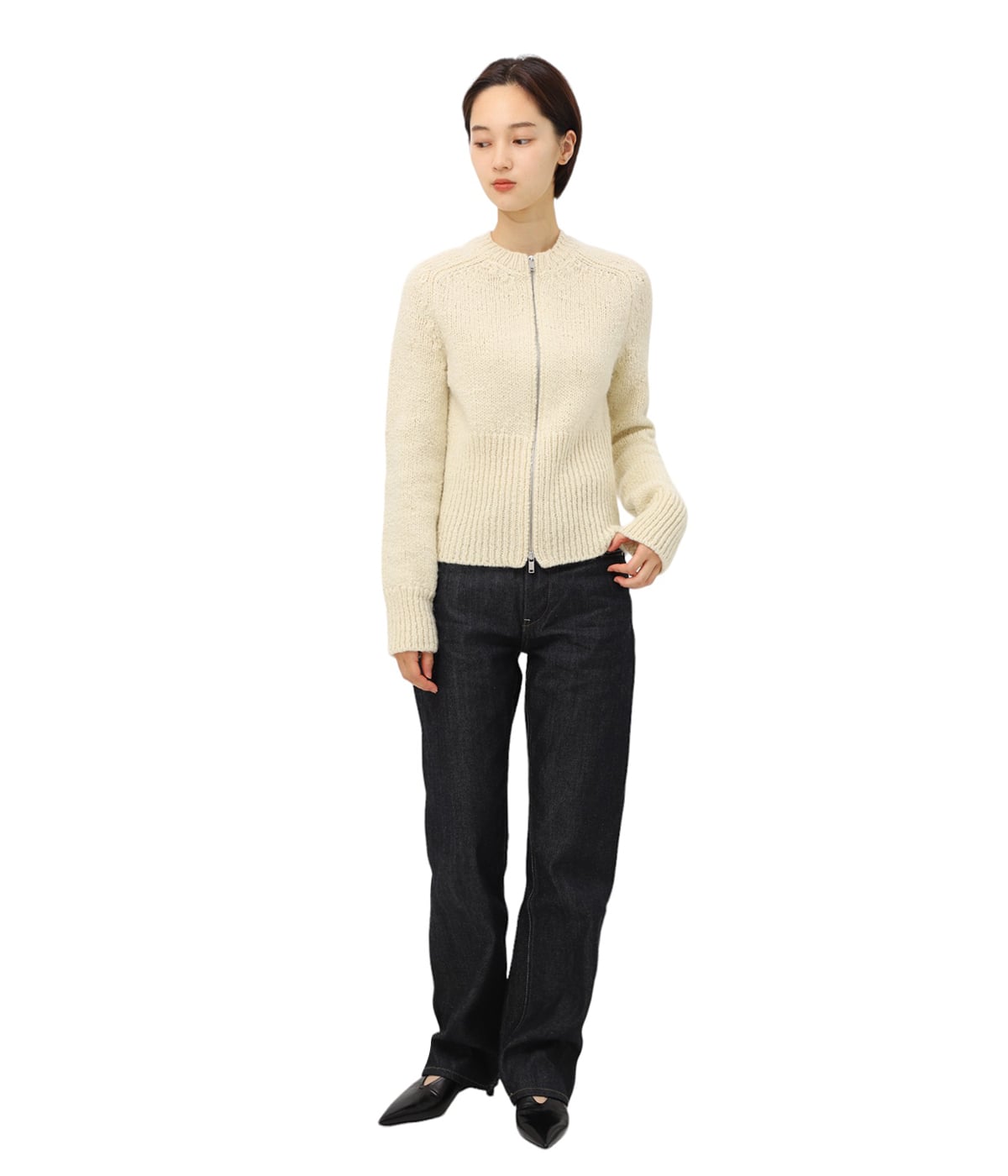 レディース】LS CN ZIP UP CARDIGAN | JIL SANDER(ジルサンダー