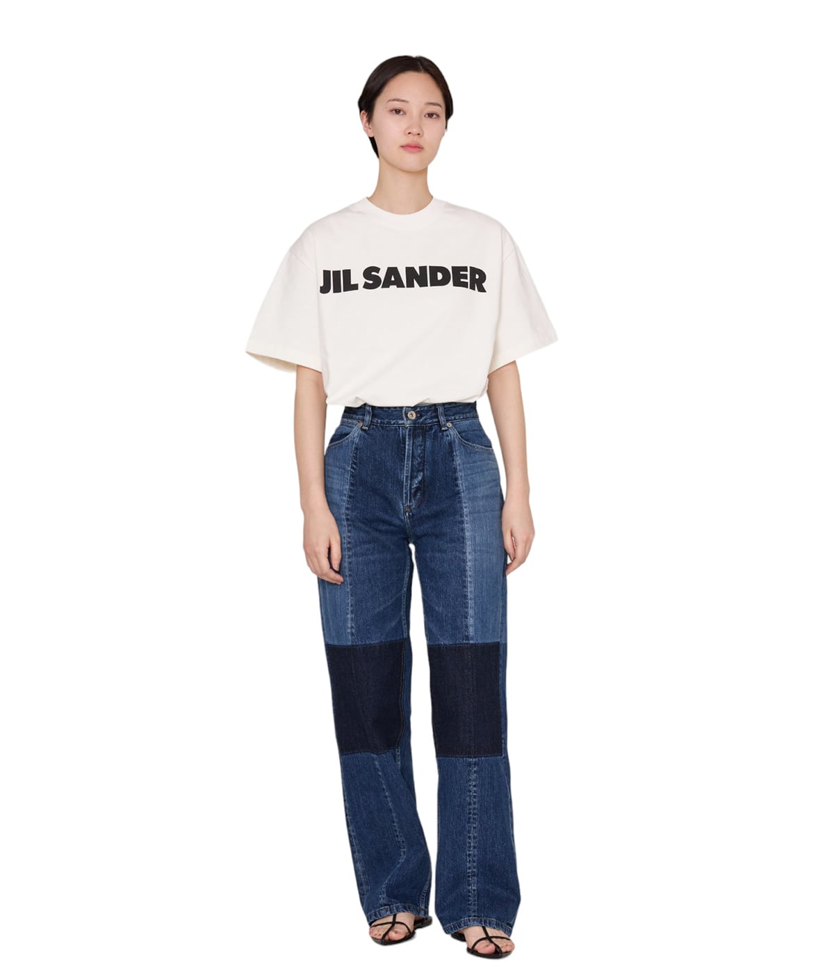 パンツ JIL SANDER Woman Pants Blue J02KA0106J65090 400 Slim Denim Trousers Woman | Jil Sander Official Online Store