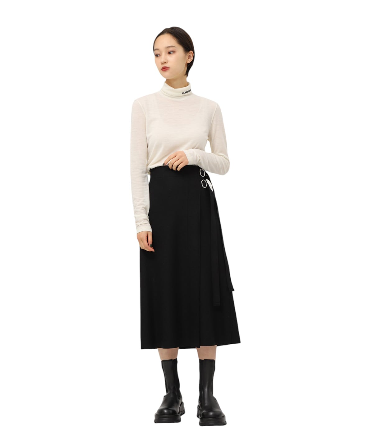 ジル・サンダー　スカート JIL SANDER ジルサンダー レディース ロング・マキシ丈スカート