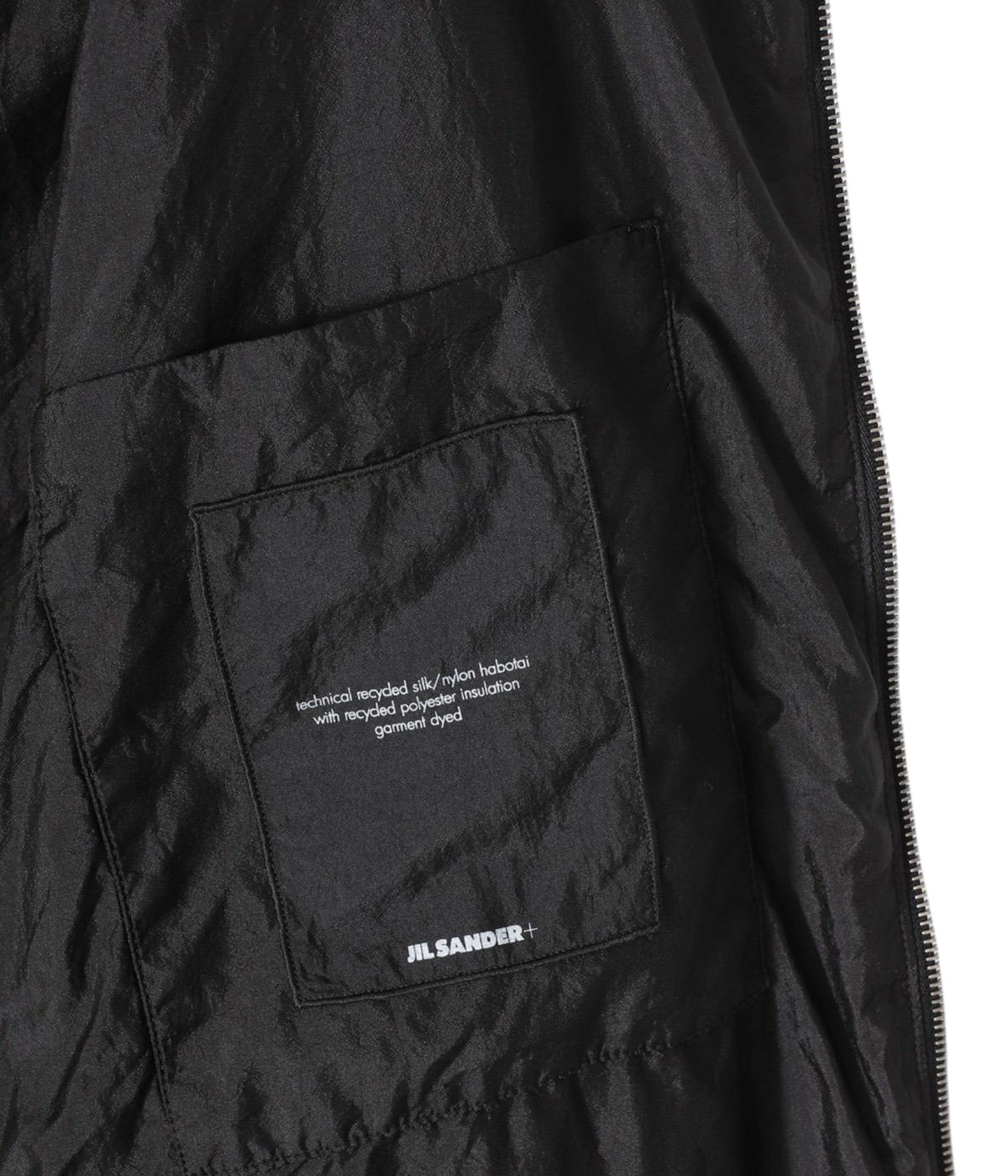 ★ jil sander 20ss ブルゾン JIL SANDER - JIL SANDER ジルサンダー ブルゾン（その他） L 黒