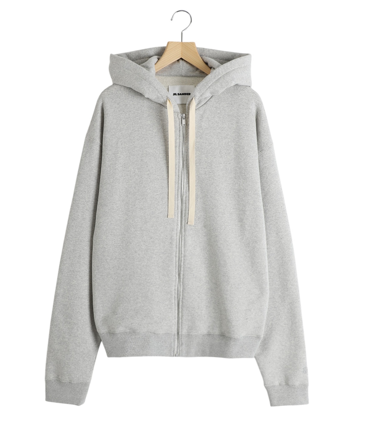 ZIPPED HOODIE EMB