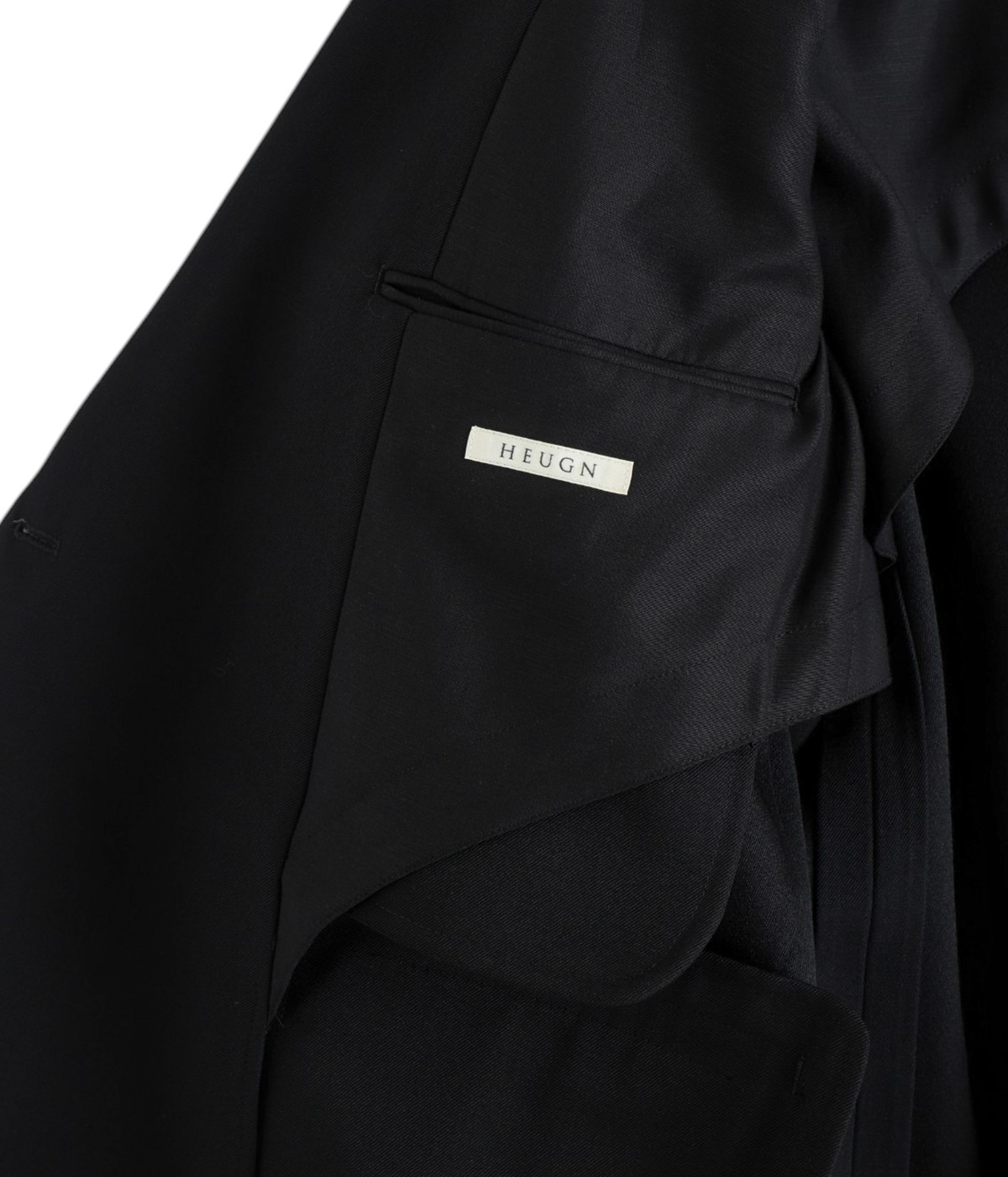 Adam Wool Black 6B | HEUGN(ユーゲン) / アウター スーツ・テーラード