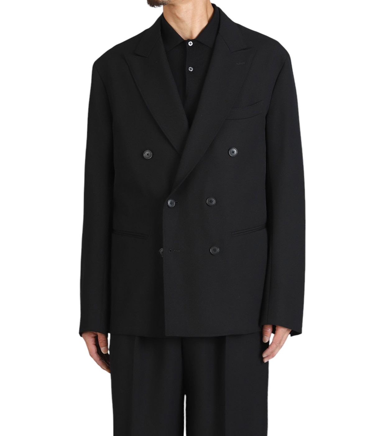 Adam Wool Black 6B | HEUGN(ユーゲン) / アウター スーツ・テーラード