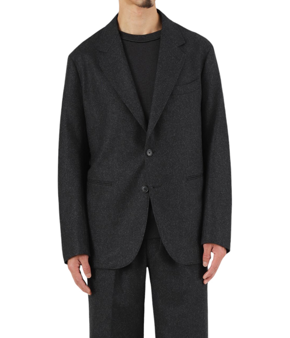 ジャケット・アウター 24AW HEUGN Steve 2B JACKET Houndstooth HEUGN（ユーゲン）STEVE ウールハウンドトゥース2Bジャケット