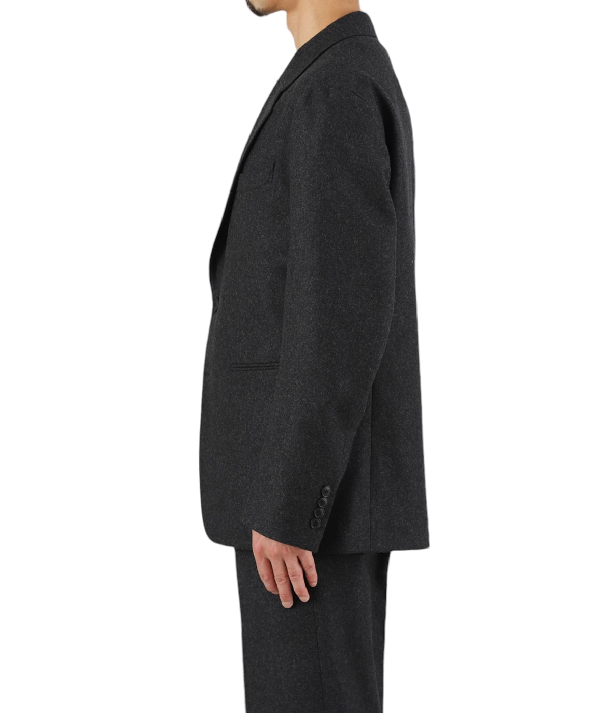 ジャケット・アウター 24AW HEUGN Steve 2B JACKET Houndstooth HEUGN（ユーゲン）STEVE ウールハウンドトゥース2Bジャケット