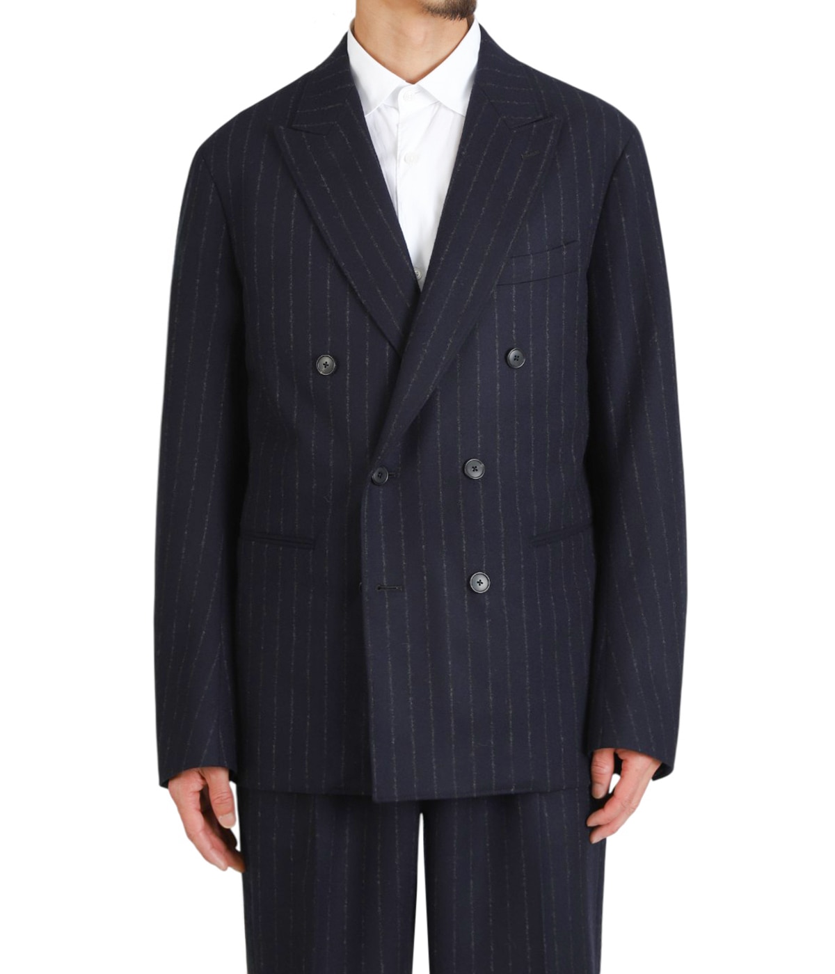 Adam Wide Stripe 6B | HEUGN(ユーゲン) / アウター スーツ