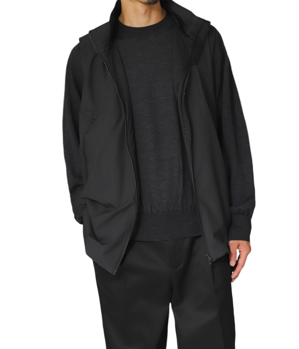 スノーピーク／2Layer Octa Vest Lサイズ　Black 2L Octa Vest L Black(JK-23AU00804BK) | オクタの通販