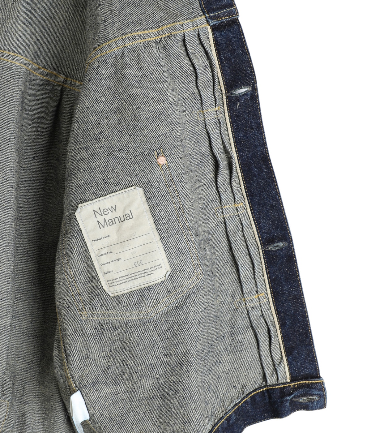New Manual #029 WW II LV T-BACK 大戦モデル 029 WW Ⅱ LV T-BACK JACKET | New Manual(ニューマニュアル