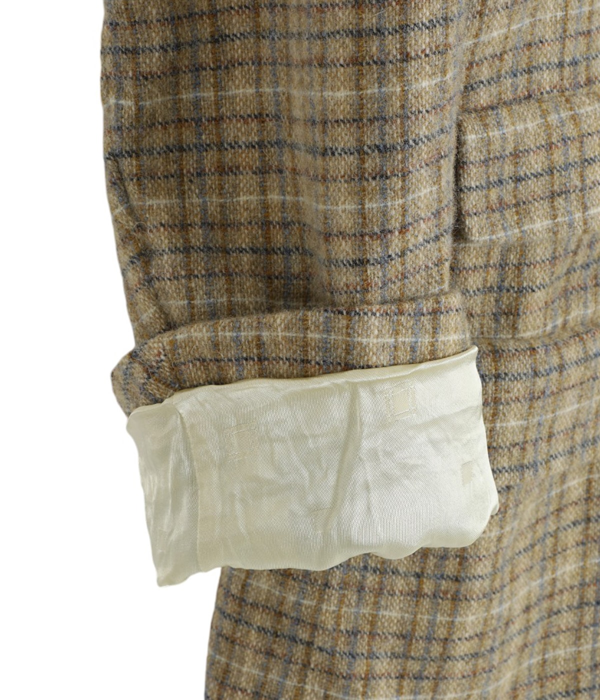 FUMIKA_UCHIDA ブランケット　新品　タグ付き FUMIKA UCHIDA/ SPLASHED PATTERN ZIP-UP BLOUSON / BROWN - 601