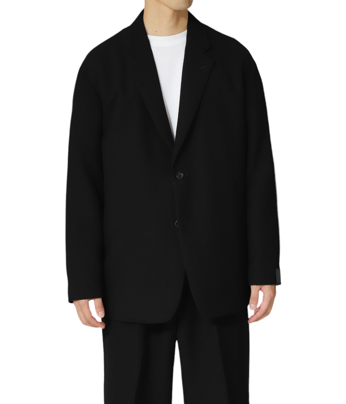 【ほぼ新品】N.HOLLYWOOD テーラードジャケット　黒JK06-095 TAILORED JACKET - JK06-095 - | N.HOOLYWOOD(エヌハリウッド
