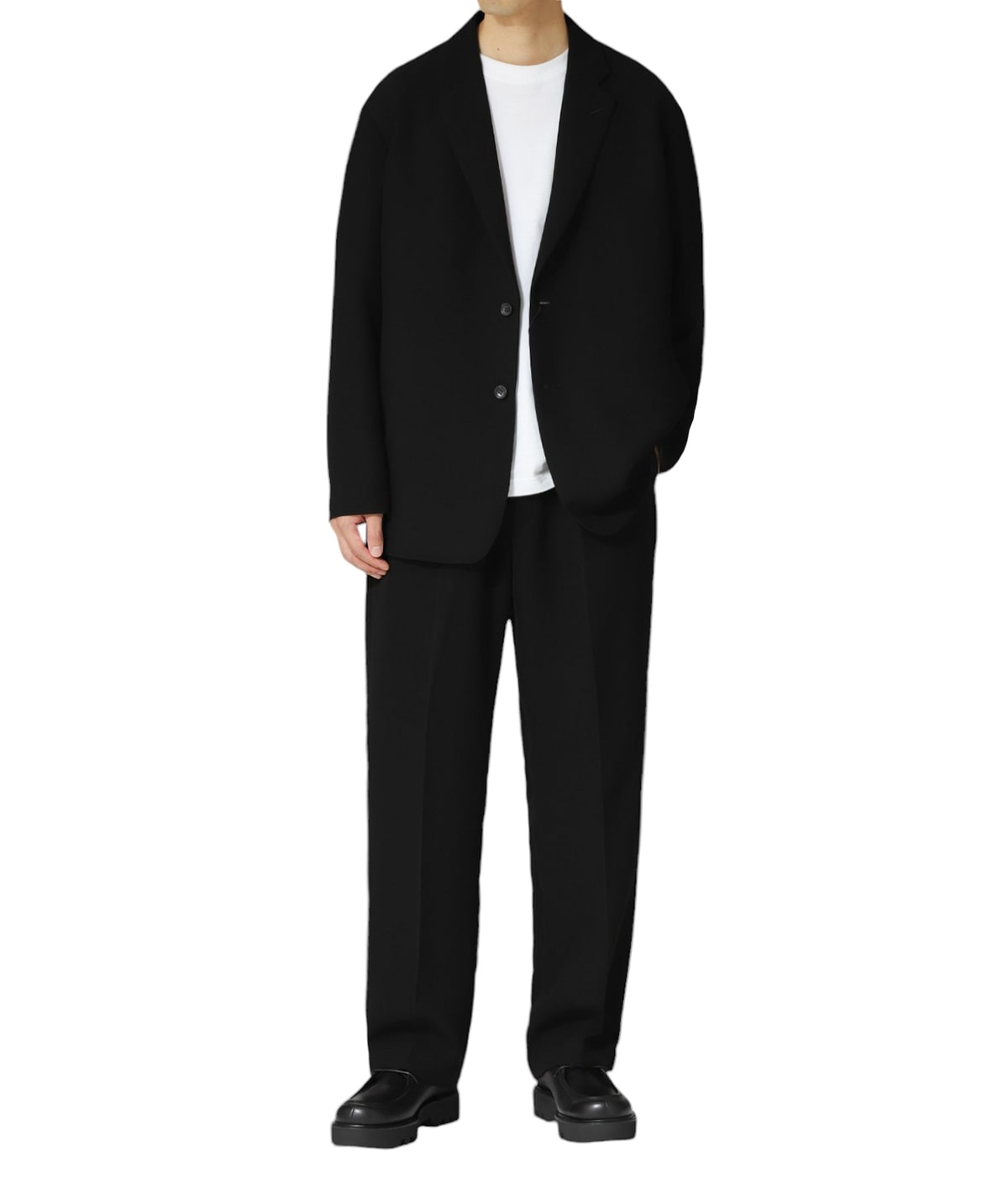 【ほぼ新品】N.HOLLYWOOD テーラードジャケット　黒JK06-095 JK06-095 TAILORED JACKET BLACK – RAMBLE