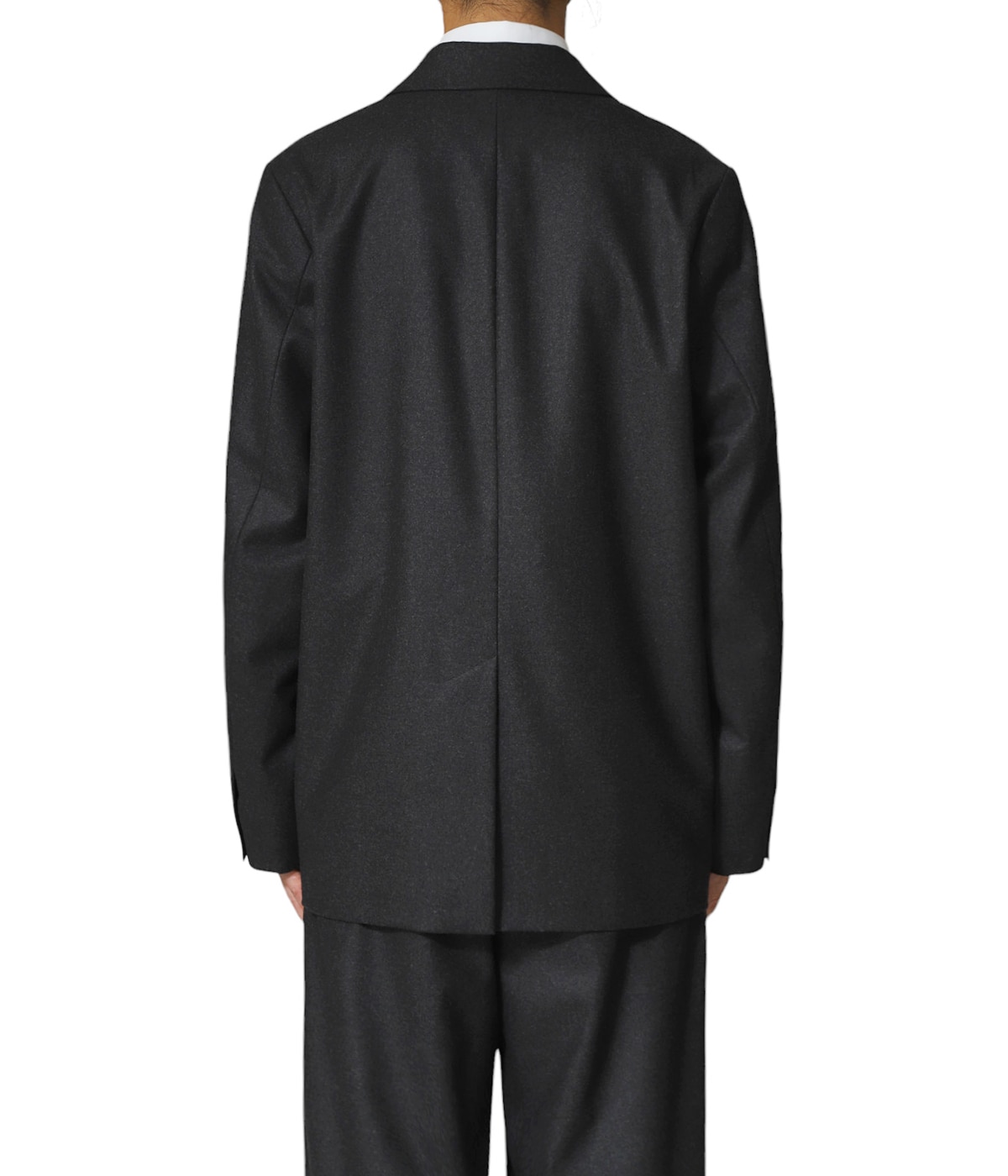 MERINO COLLEGE FLANNEL TAILORED JACKET | ATON(エイトン