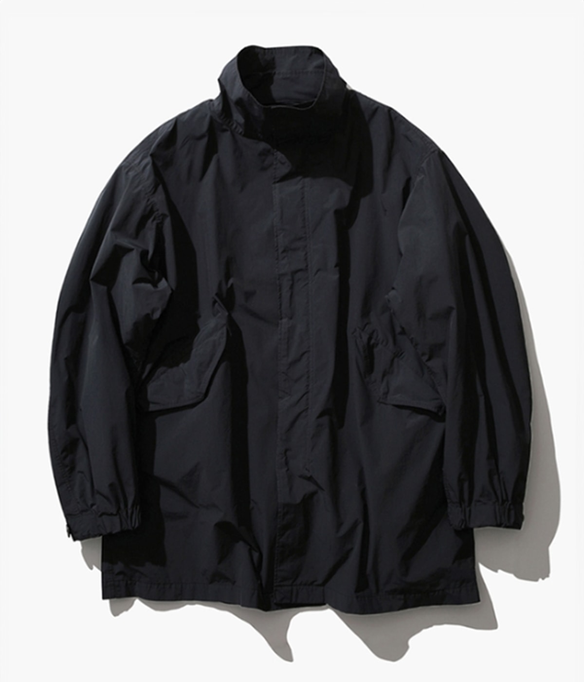 Stone  ブラック ミリタリージャケット Stone Island コンパスバッジ ジャケット | ブラック | FARFETCH JP