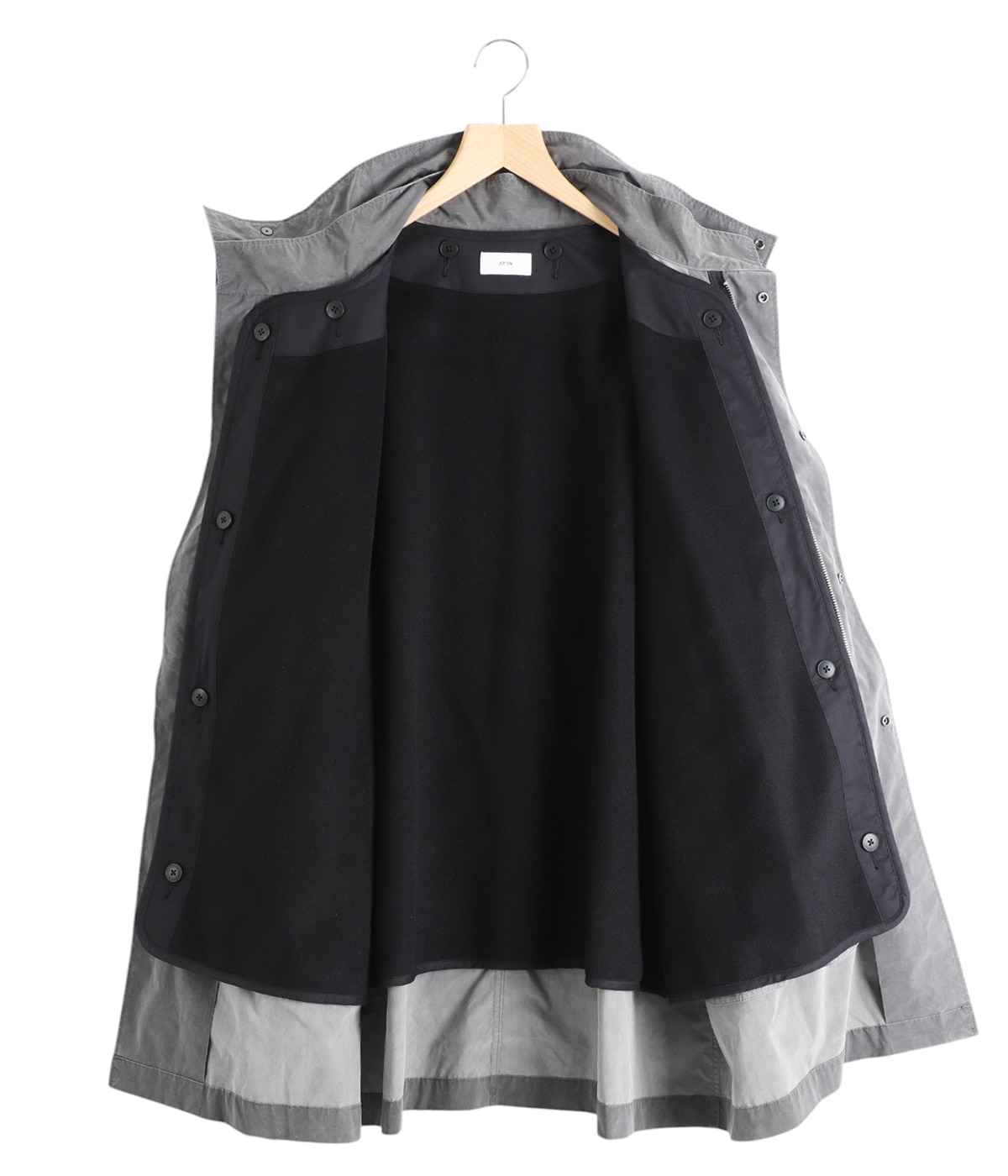 PIGMENT AIR WEATHER SHORT MODS COAT | ATON(エイトン