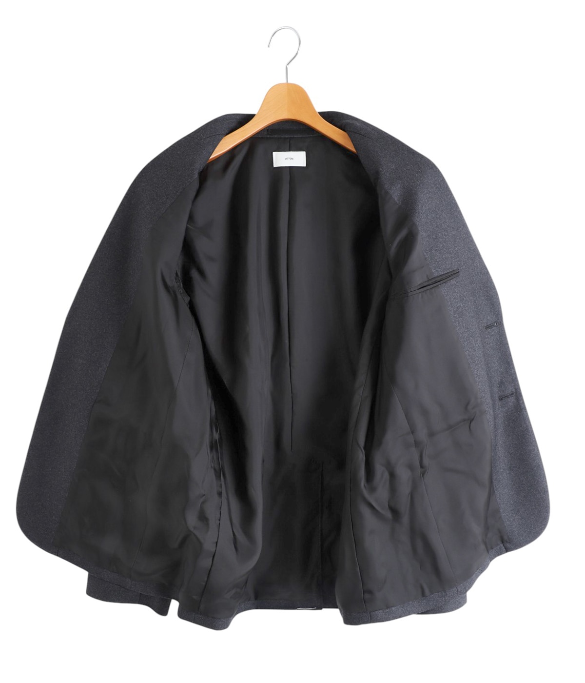 MERINO COLLEGE FLANNEL TAILORED JACKET | ATON(エイトン) / アウター