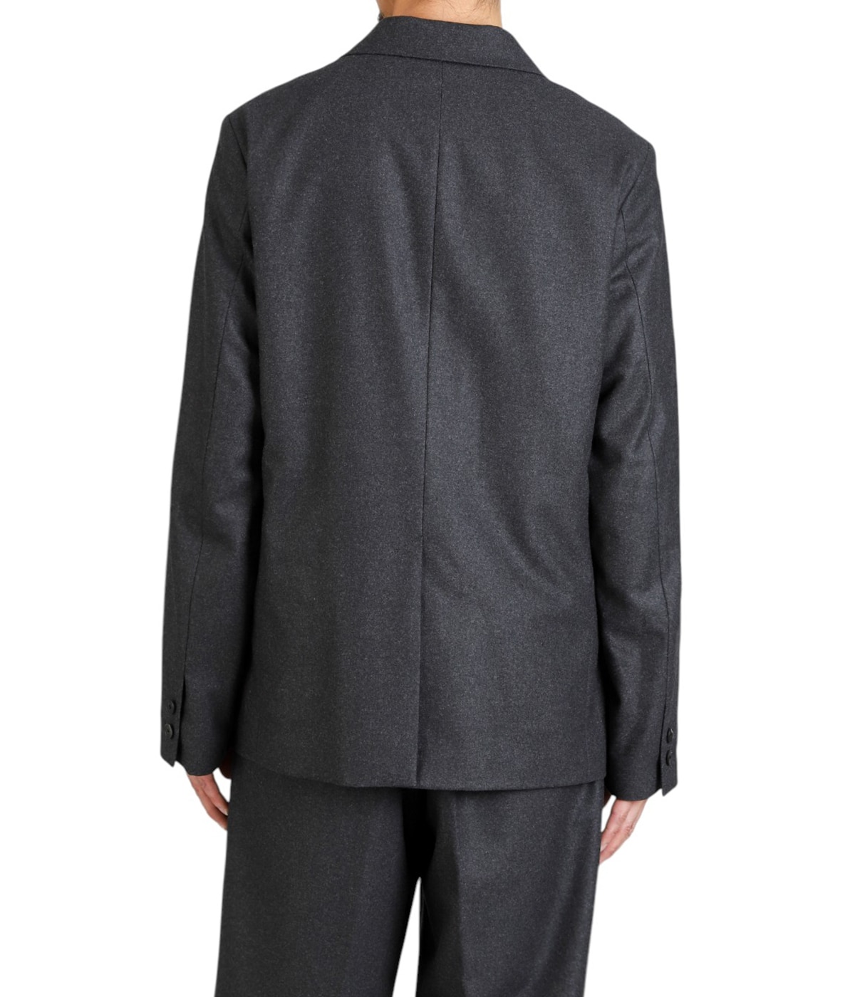 MERINO COLLEGE FLANNEL TAILORED JACKET | ATON(エイトン