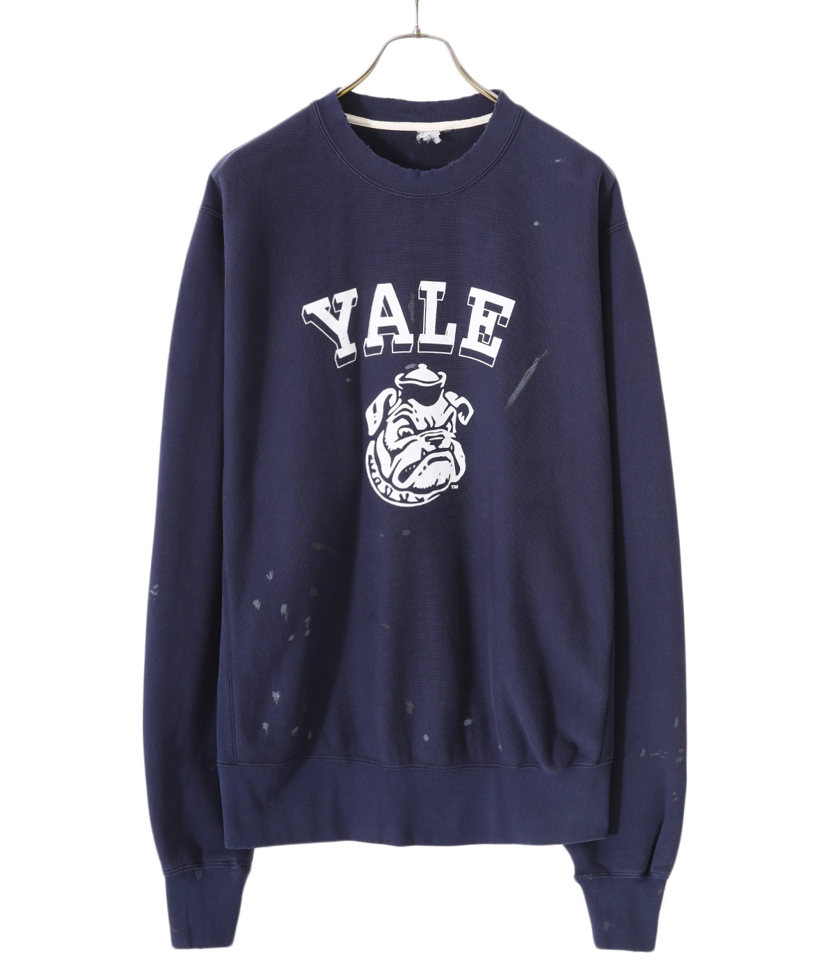 ＊ジャクソンマティス YALE「Y」ダメージ ペイント加工 トレーナー M fit=scale-down,w=1200