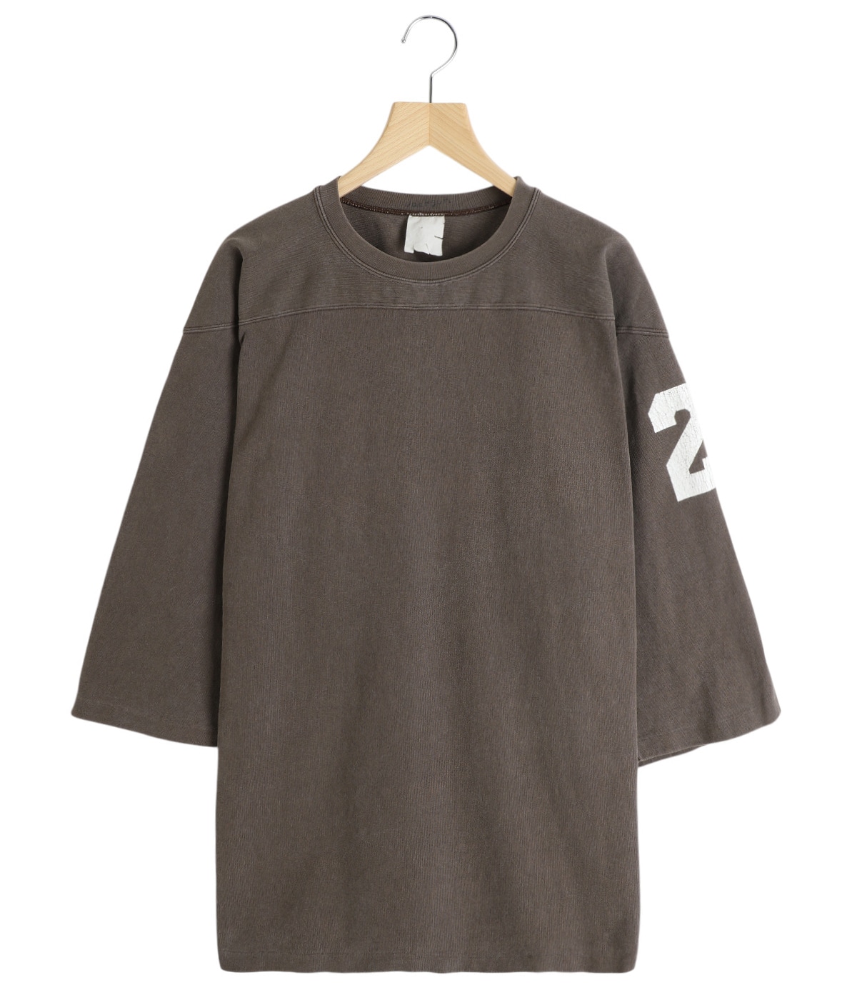 トップス marka FOOTBALL TEE L/S marka(マーカ) - FOOTBALL TEE RECYCLE SUVIN ORGANIC COTTON – Area
