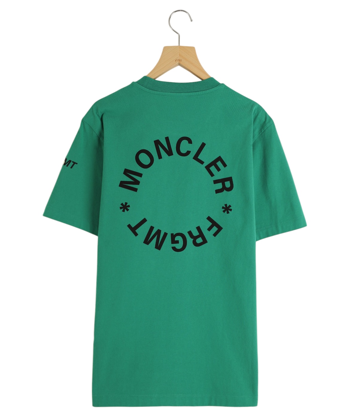 MONCLER　モンクレール　グリーン　ワッペン　半袖　Tシャツ　パンツに SS T-SHIRT | MONCLER X FRGMT(モンクレール X エフアール